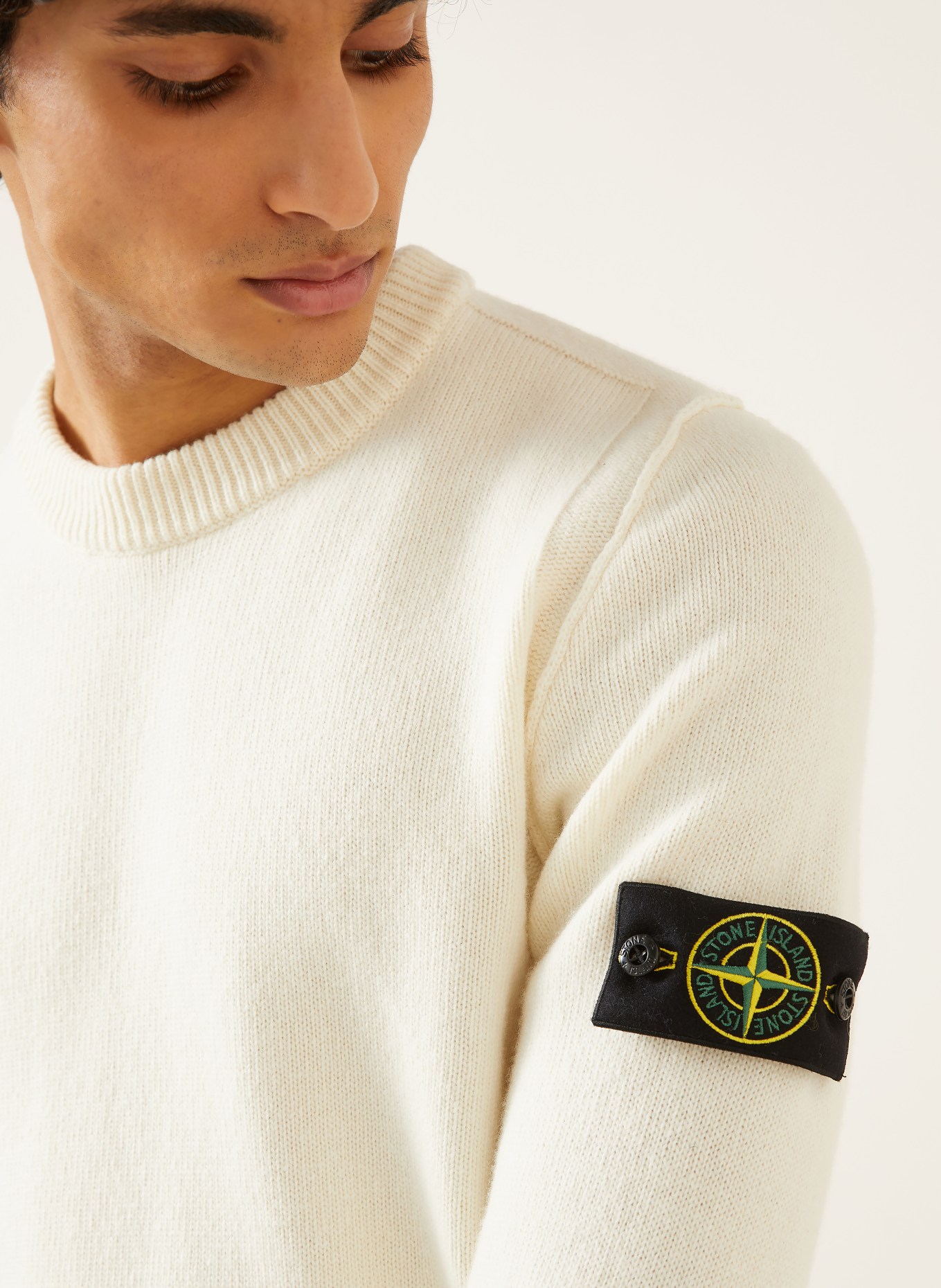 STONE ISLAND Trui: ECRU