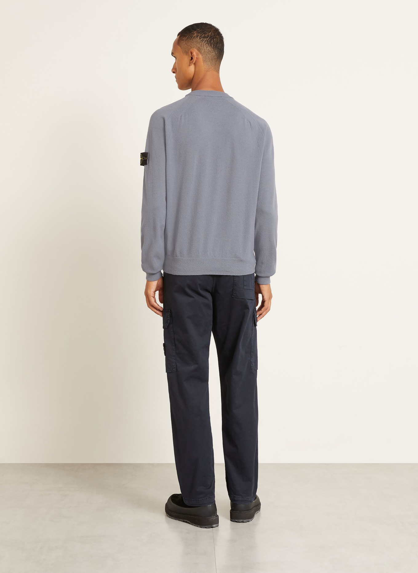 STONE ISLAND Pullover: BLAUGRAU