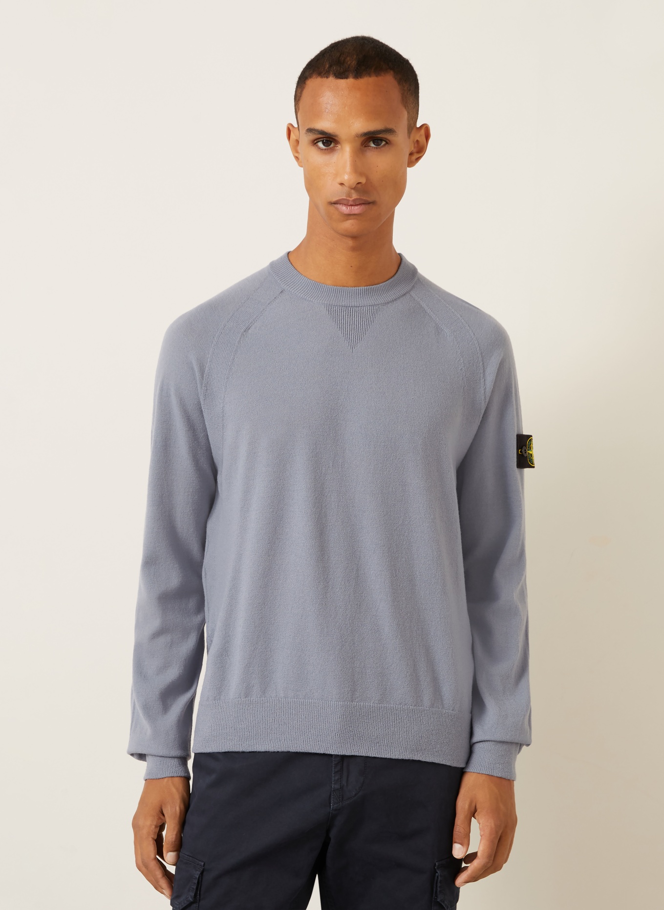 STONE ISLAND Pullover: BLAUGRAU