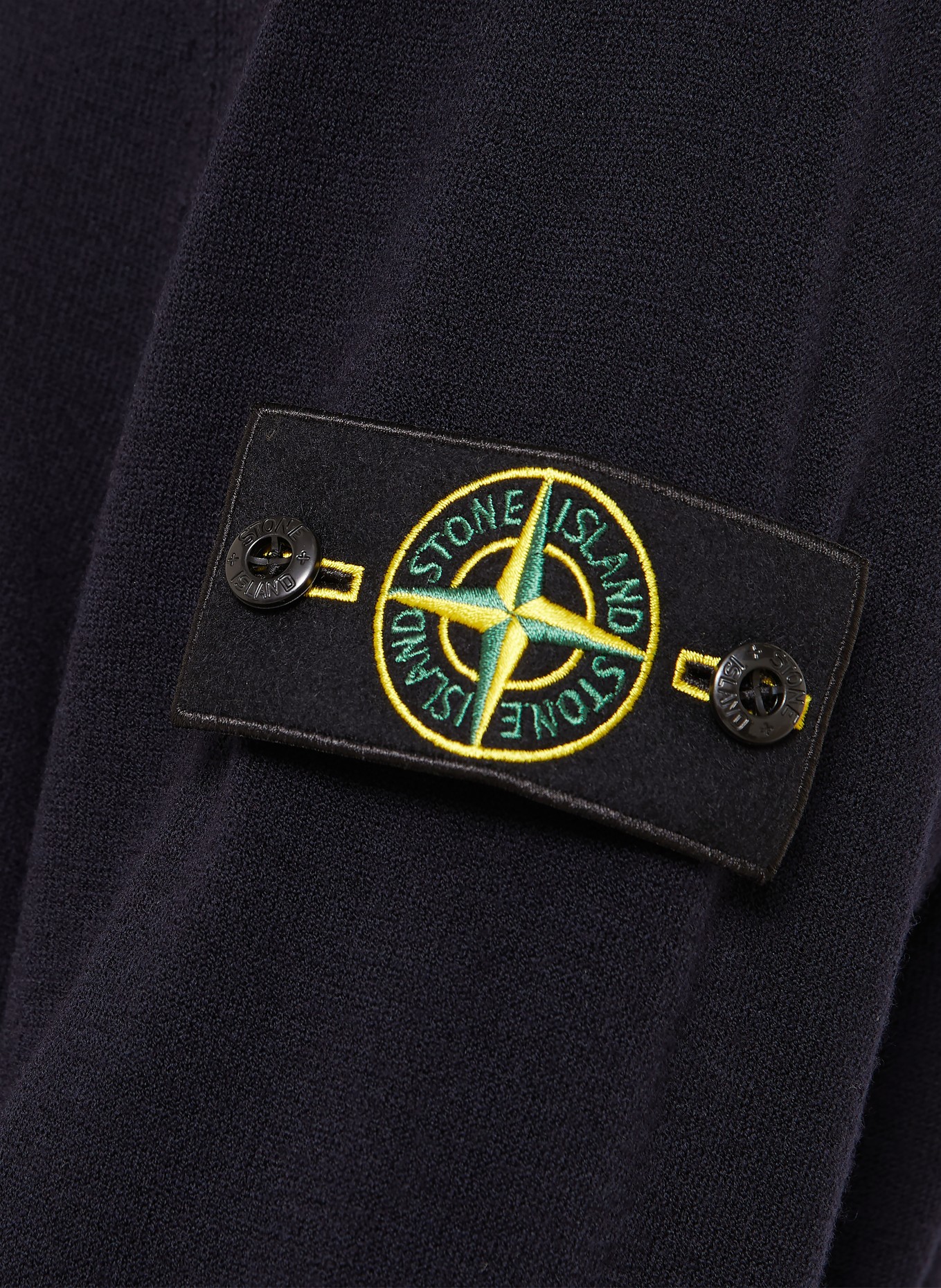 STONE ISLAND Pullover: DUNKELBLAU