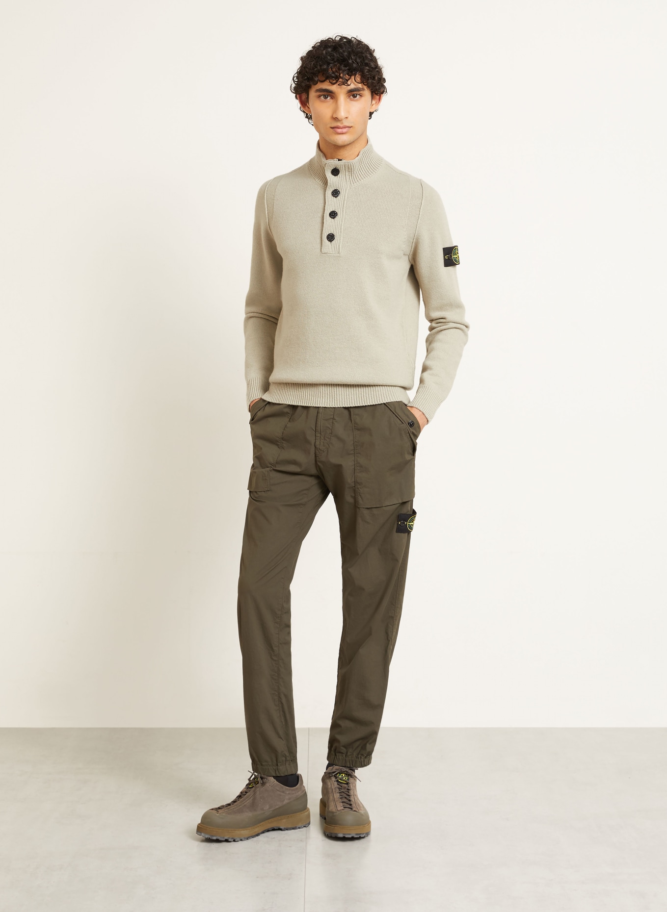 STONE ISLAND Schipperstruien: LICHTGROEN