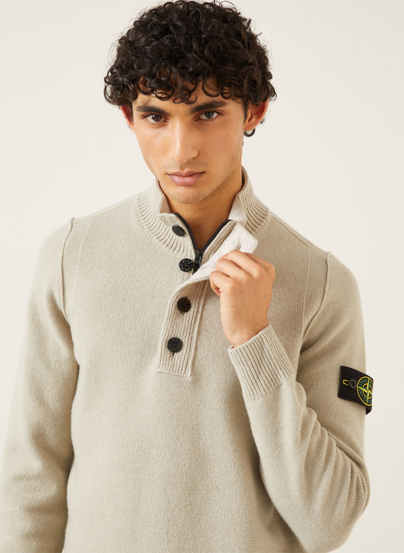 STONE ISLAND Schipperstruien: LICHTGROEN