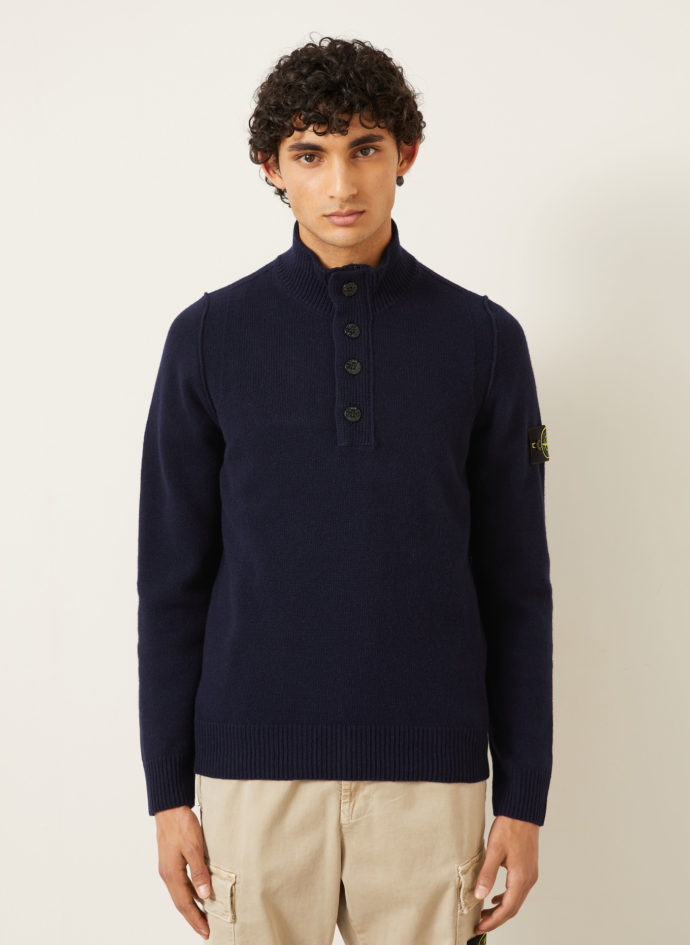 STONE ISLAND Schipperstruien: DONKERBLAUW