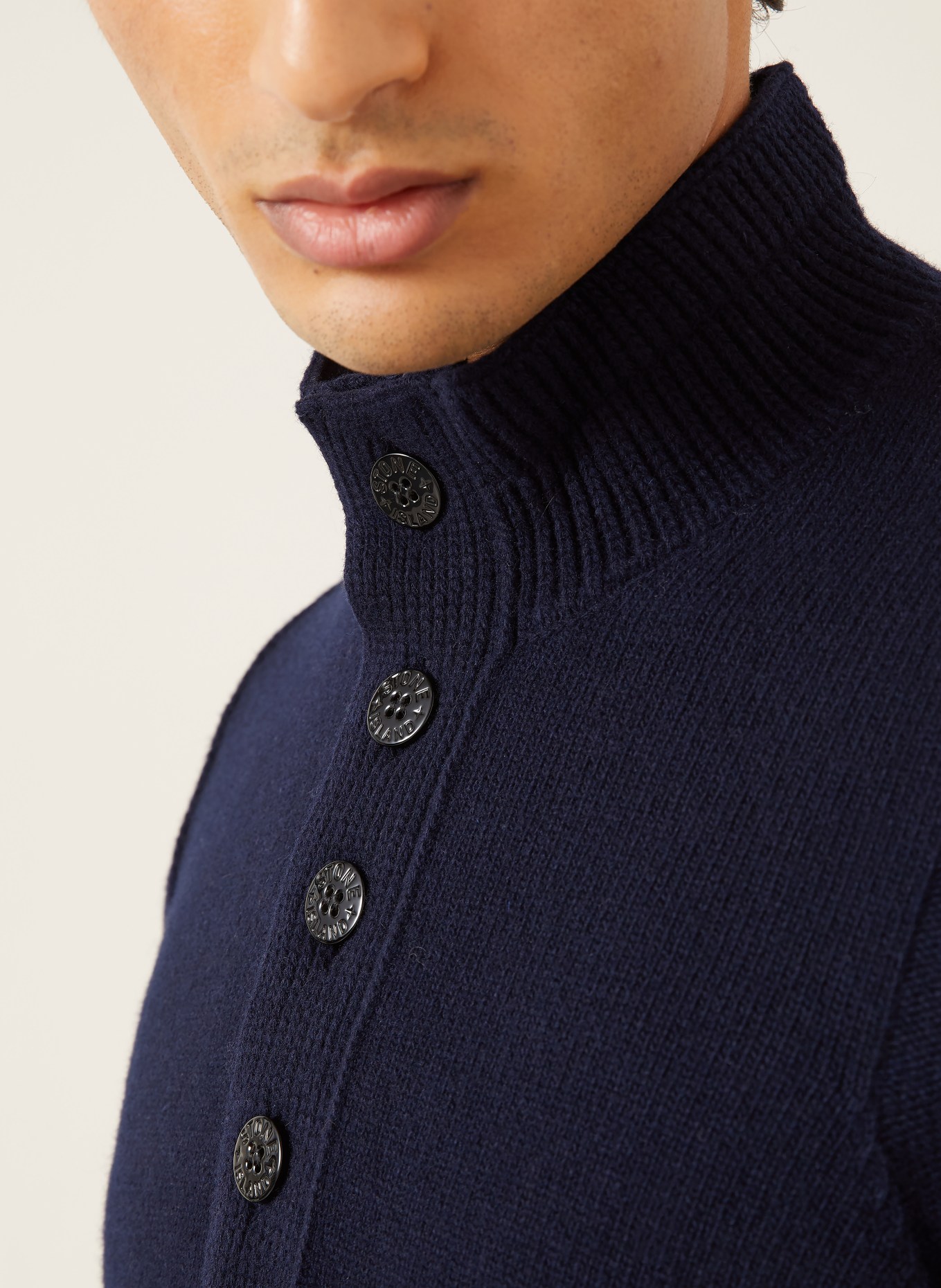 STONE ISLAND Schipperstruien: DONKERBLAUW