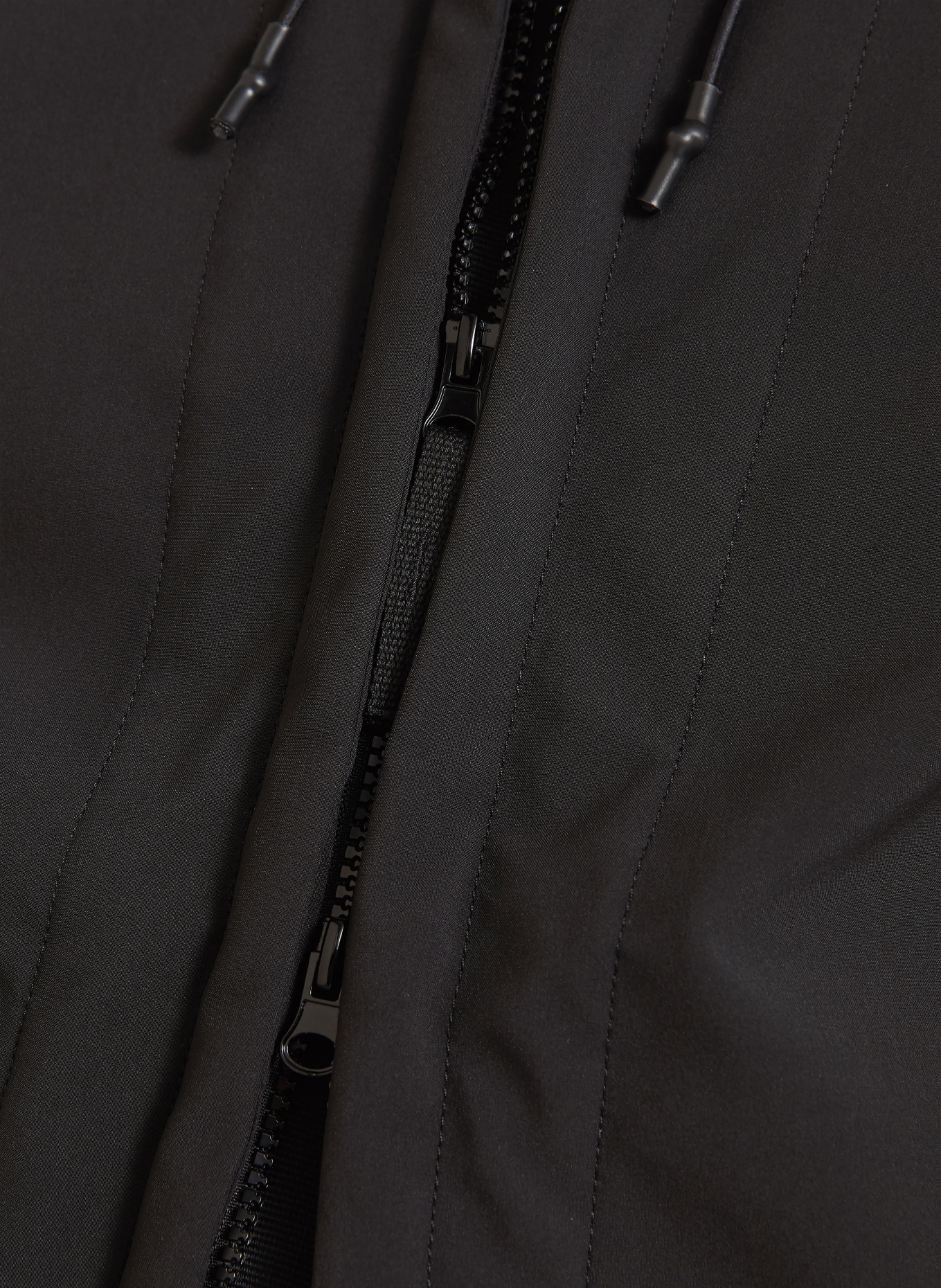 STONE ISLAND Funktionsjacka: SVART