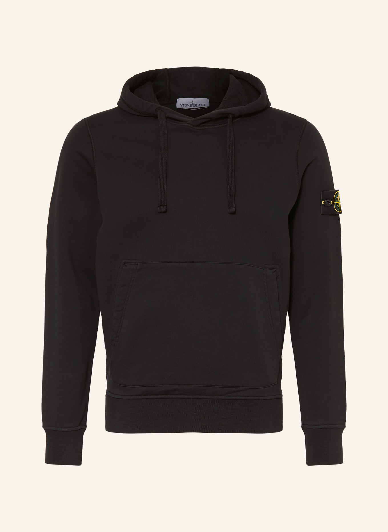 STONE ISLAND Hoodie: BLACK