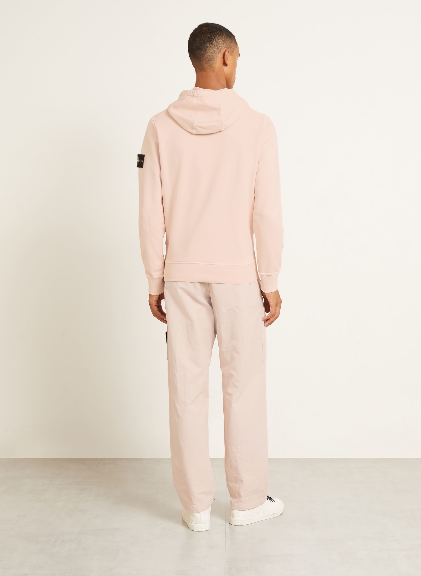 STONE ISLAND Hoodie: ROSE