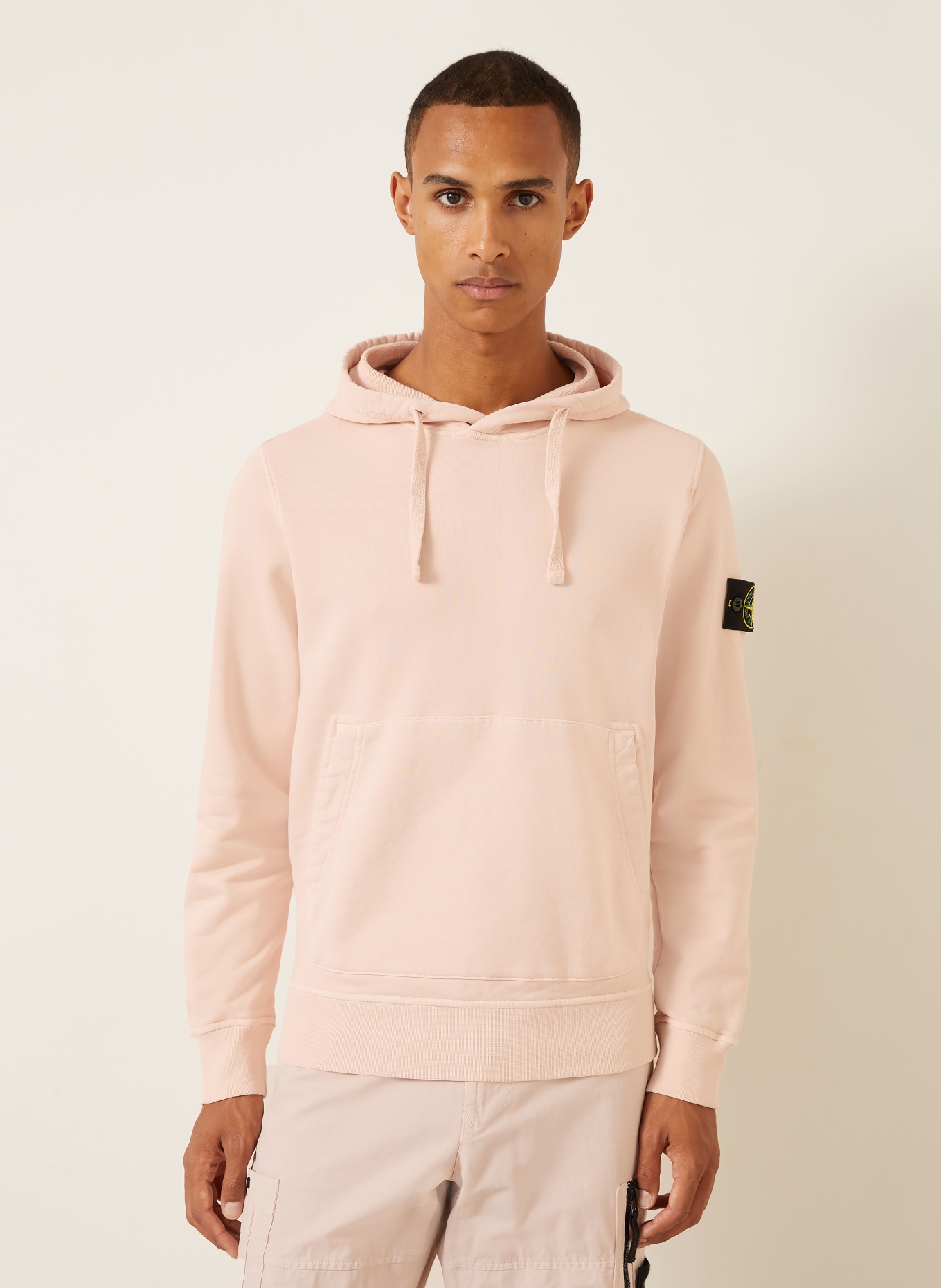 STONE ISLAND Hoodie: ROSE