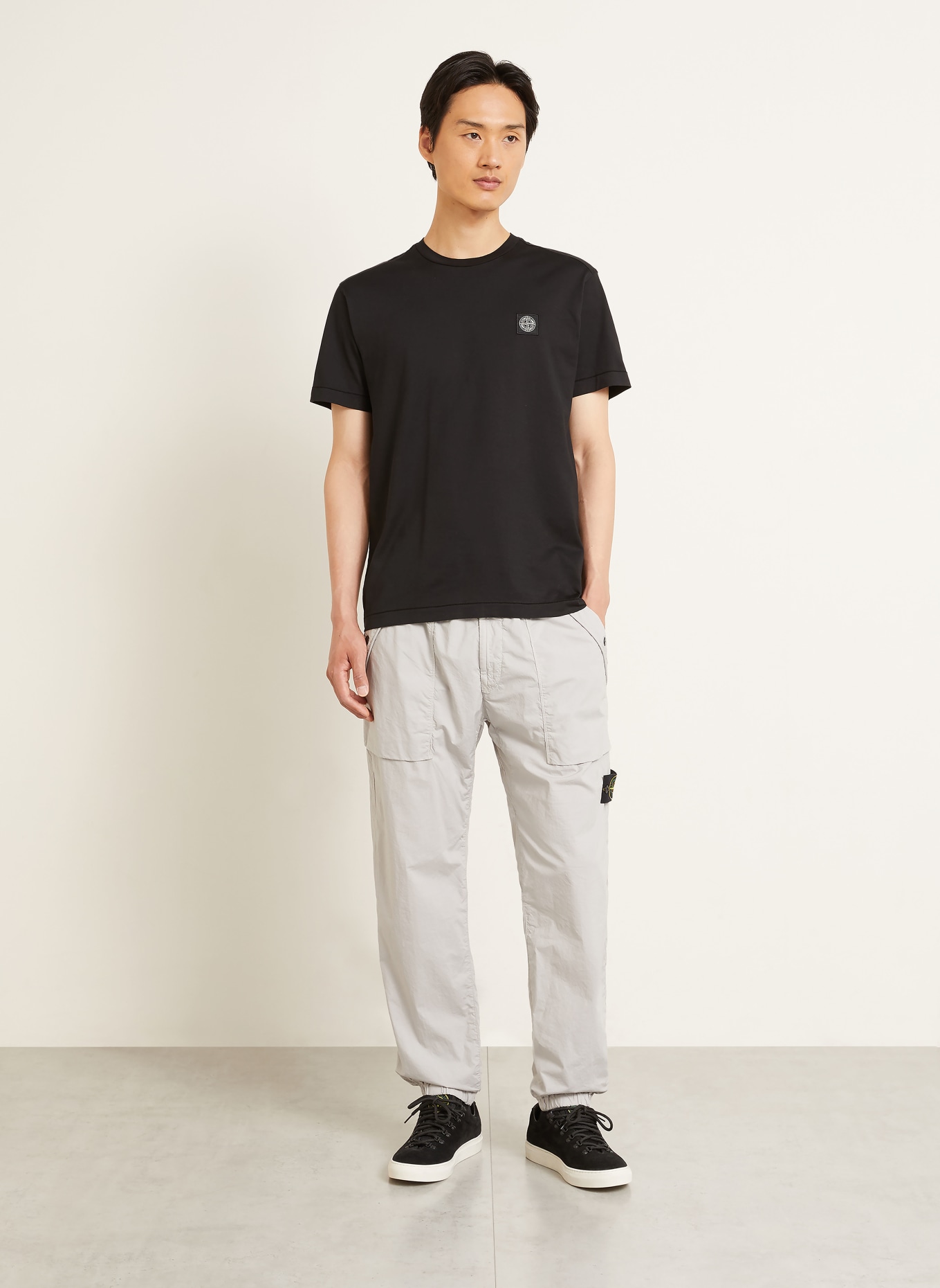 STONE ISLAND T-Shirt: SCHWARZ