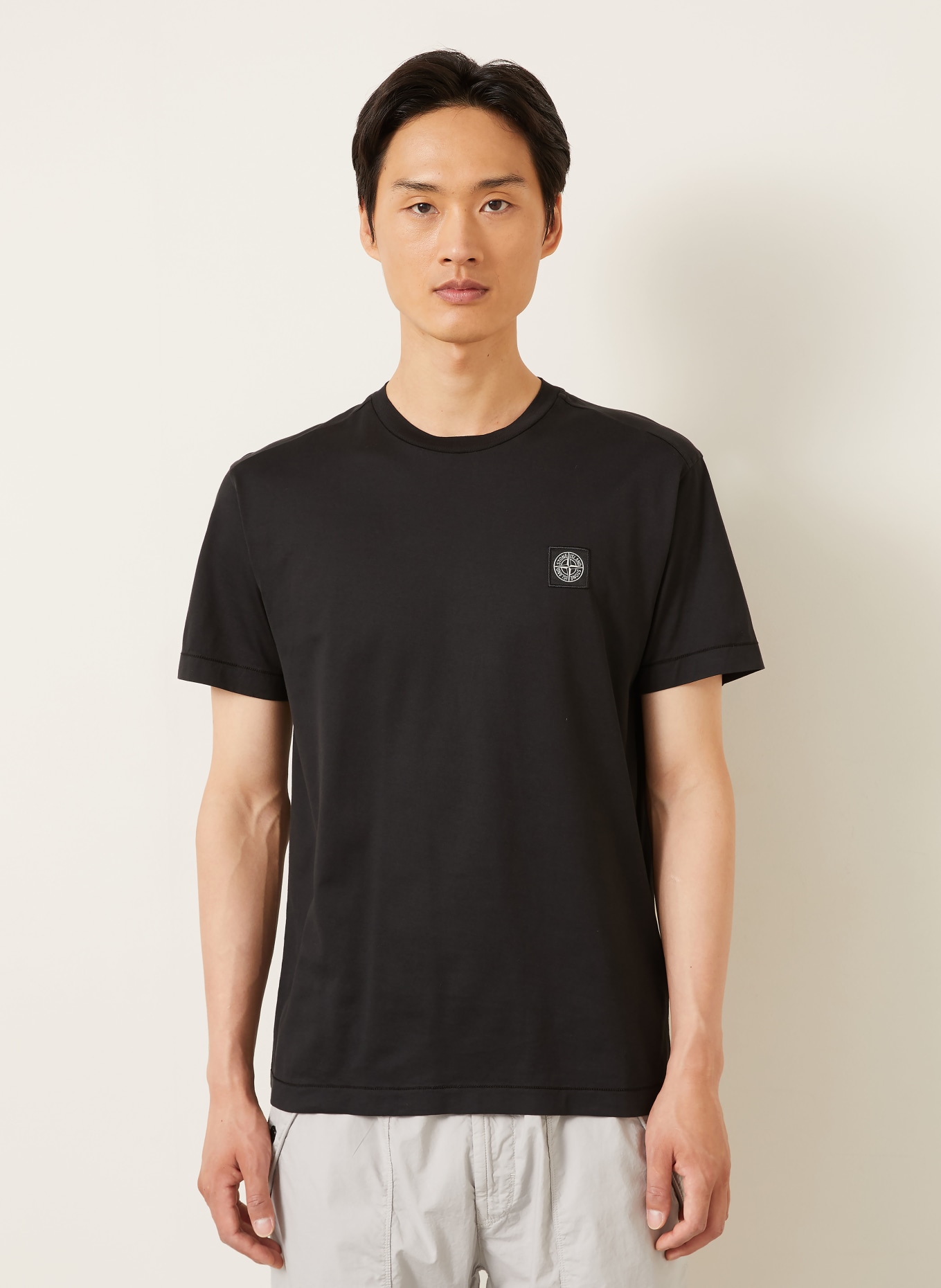 STONE ISLAND T-Shirt: SCHWARZ