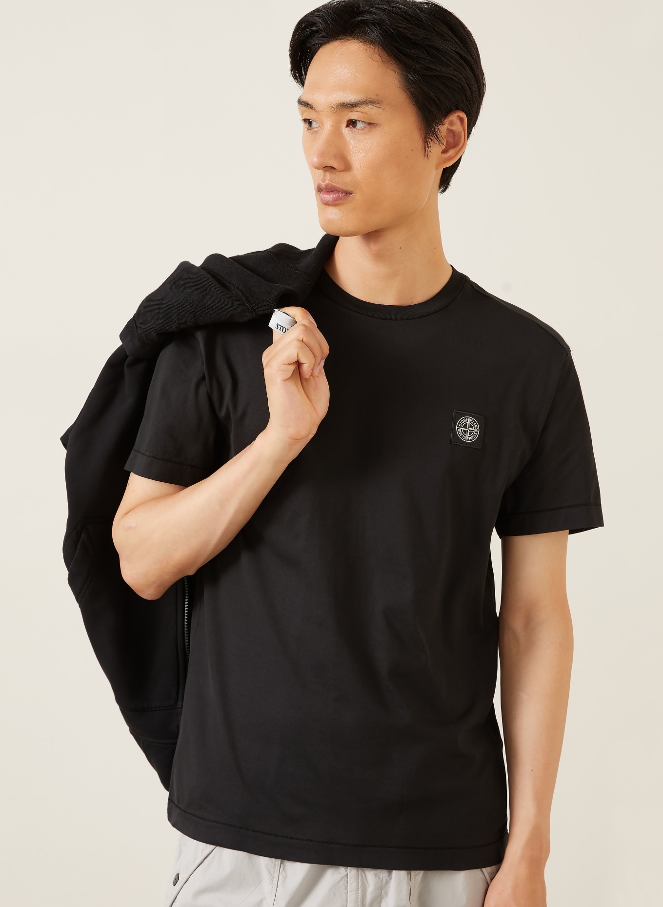 STONE ISLAND T-Shirt: SCHWARZ