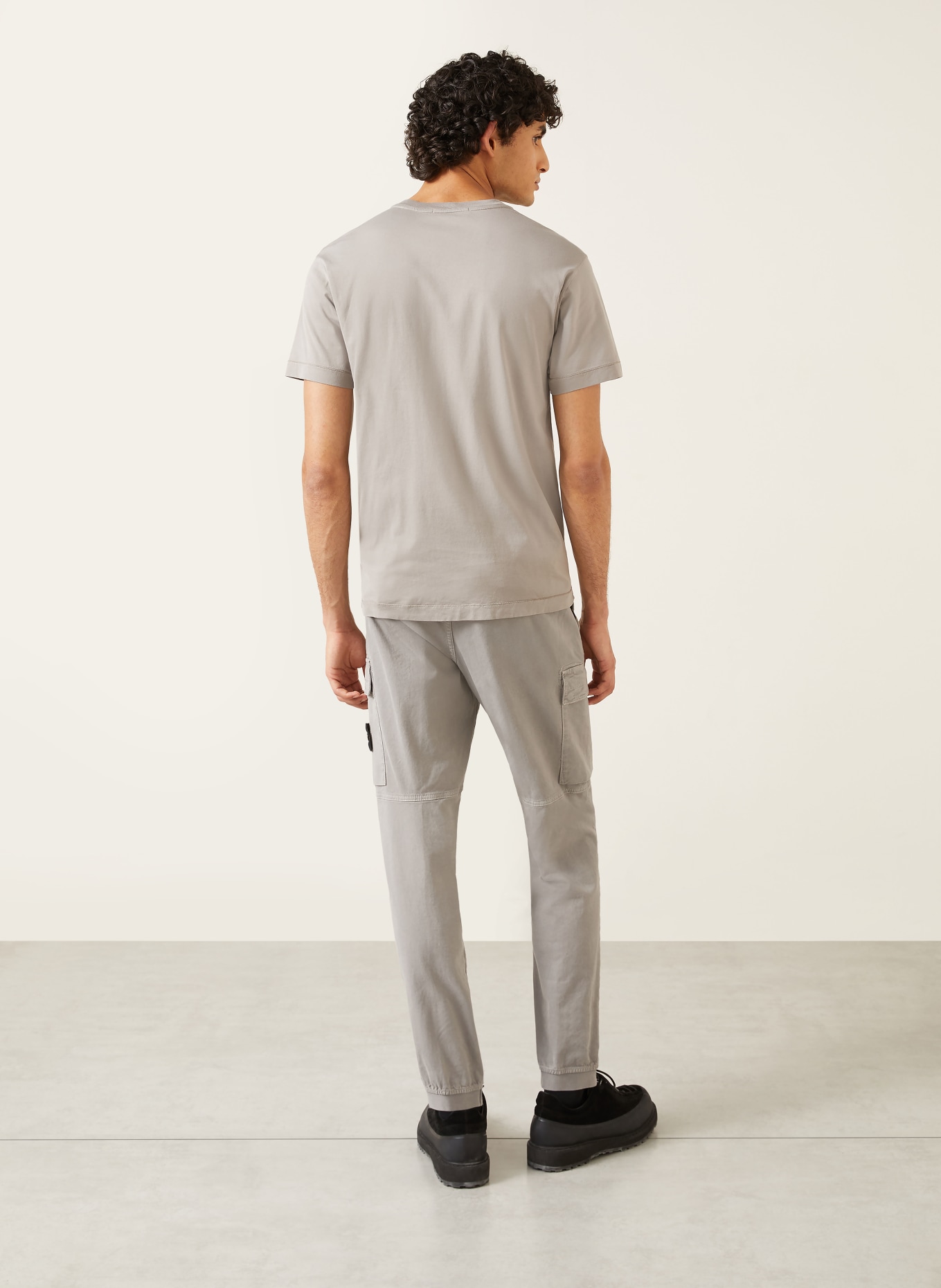 STONE ISLAND T-shirt: GRIJS