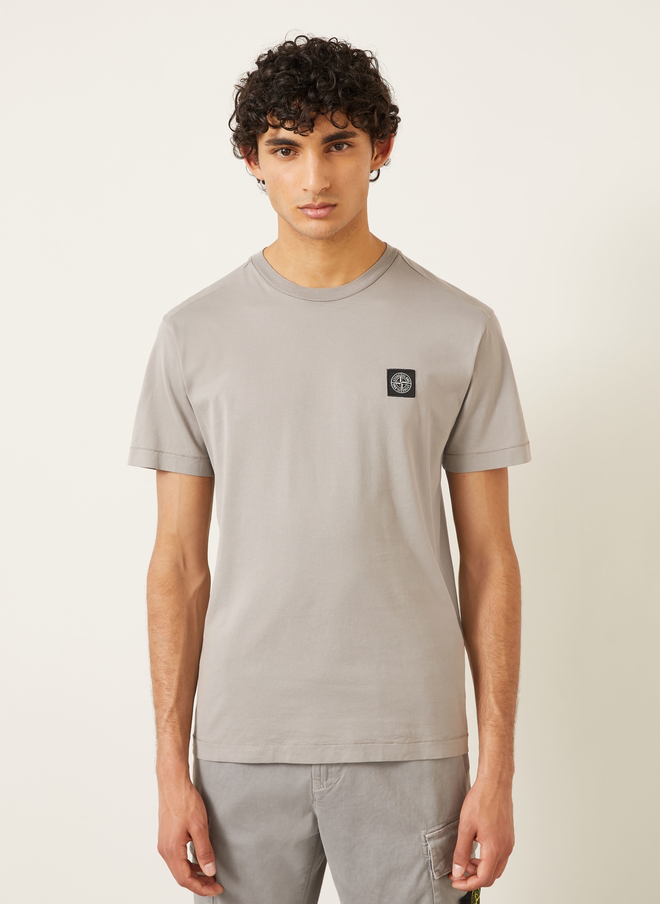 STONE ISLAND T-shirt: GRIJS