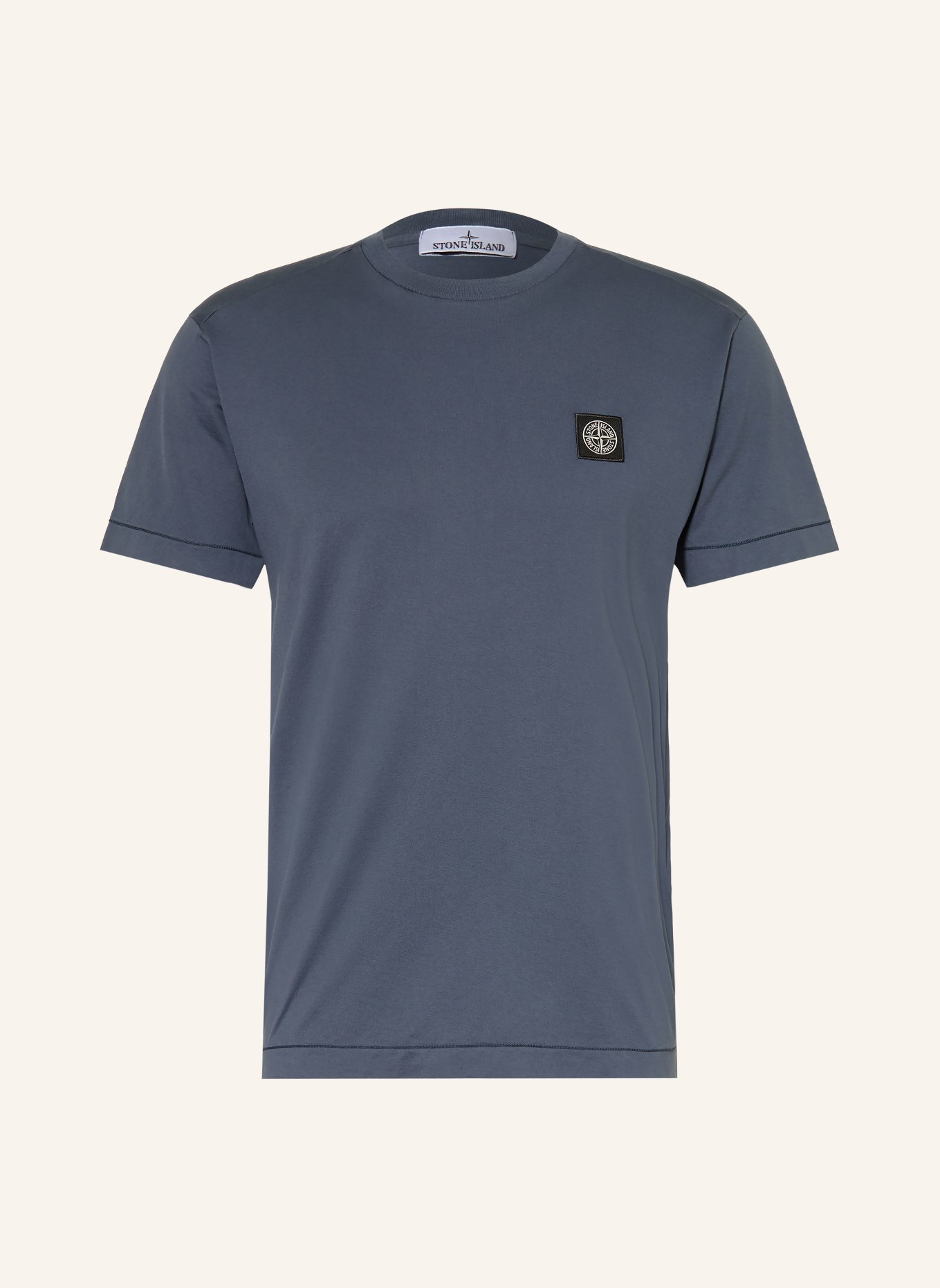 STONE ISLAND Tricou: ALBASTRU-CENUȘIU