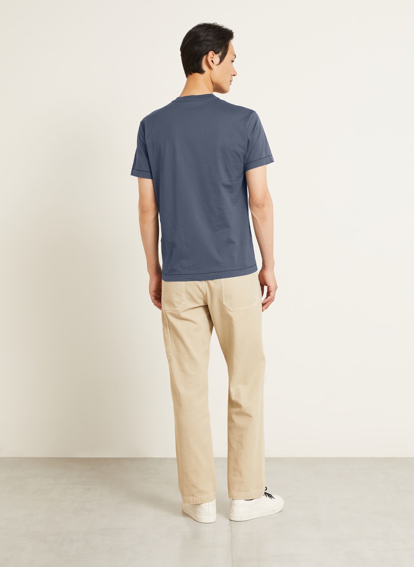 STONE ISLAND Tricou: ALBASTRU-CENUȘIU