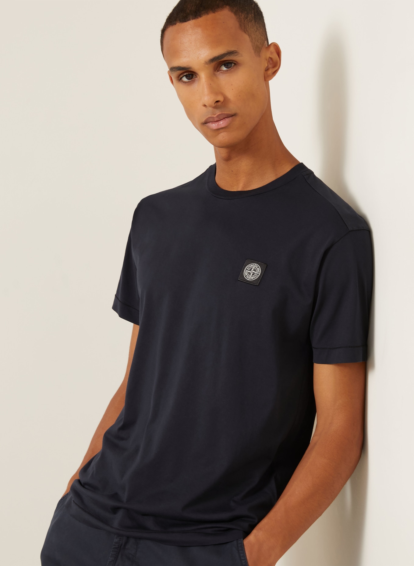 STONE ISLAND T-shirt: MØRKEBLÅ