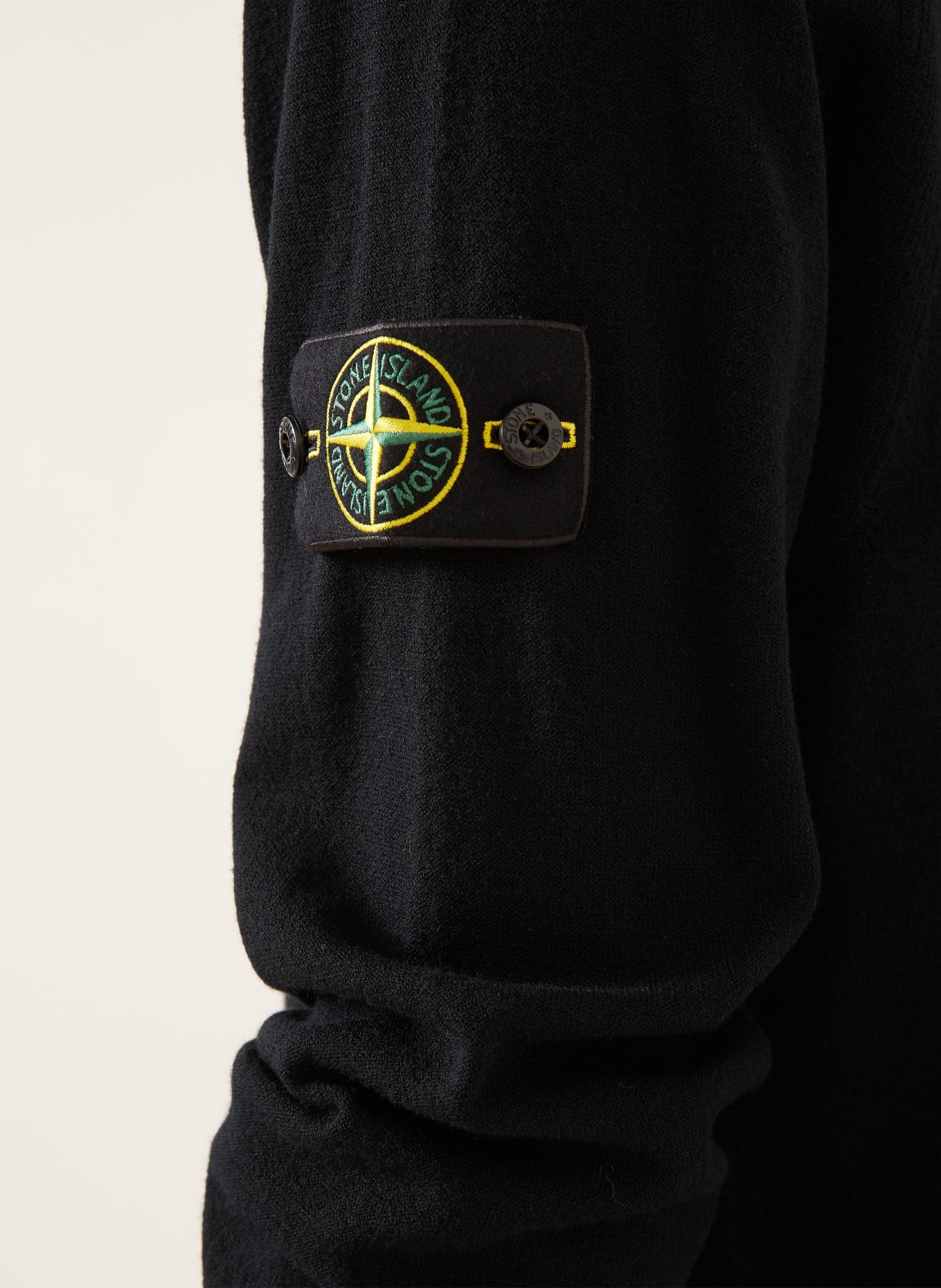 STONE ISLAND Pullover: SCHWARZ
