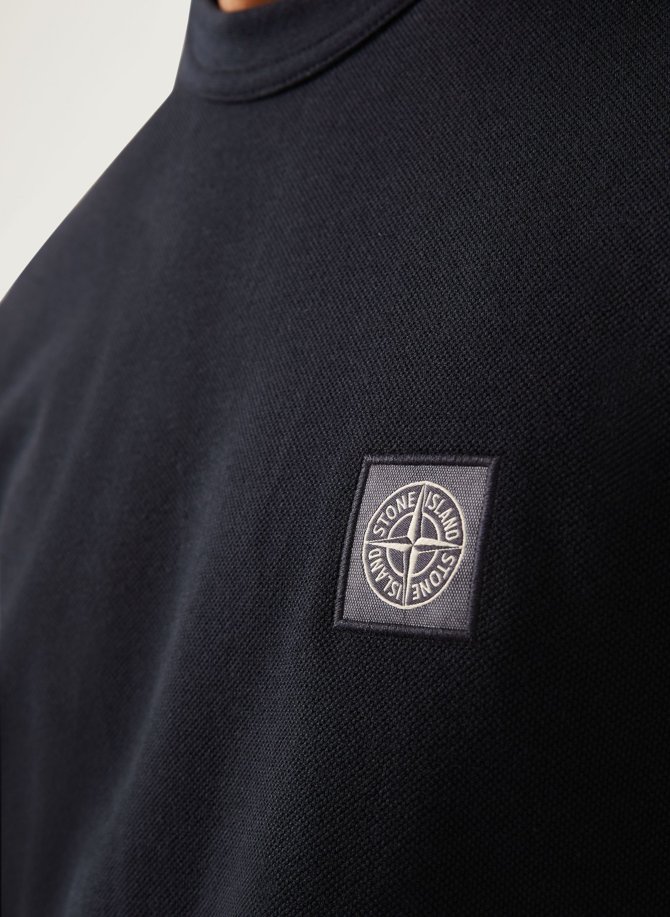 STONE ISLAND T-shirt: DONKERBLAUW