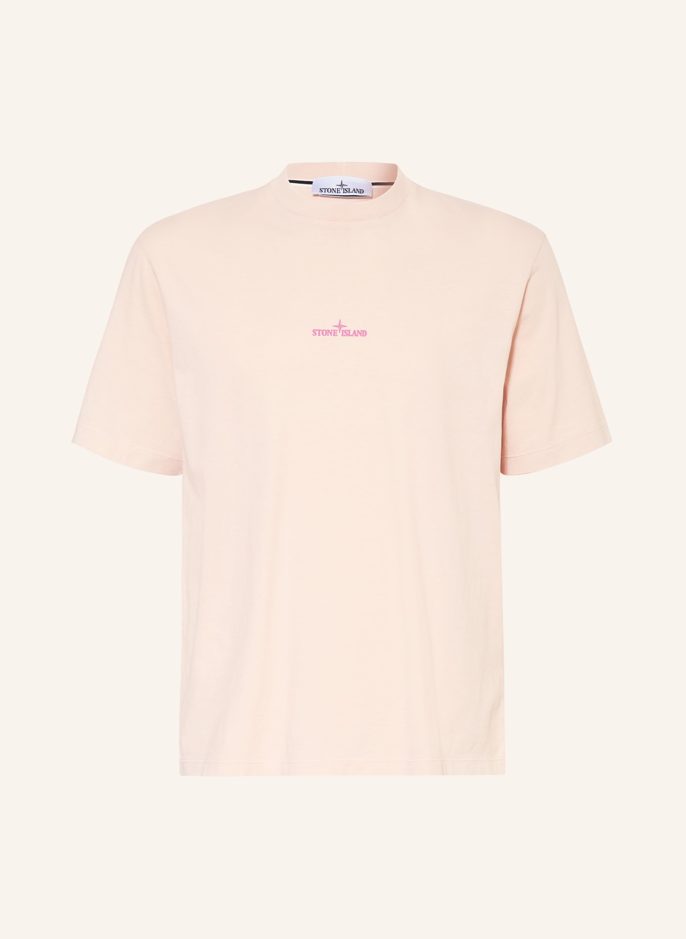 STONE ISLAND Tričko: RŮŽOVÁ