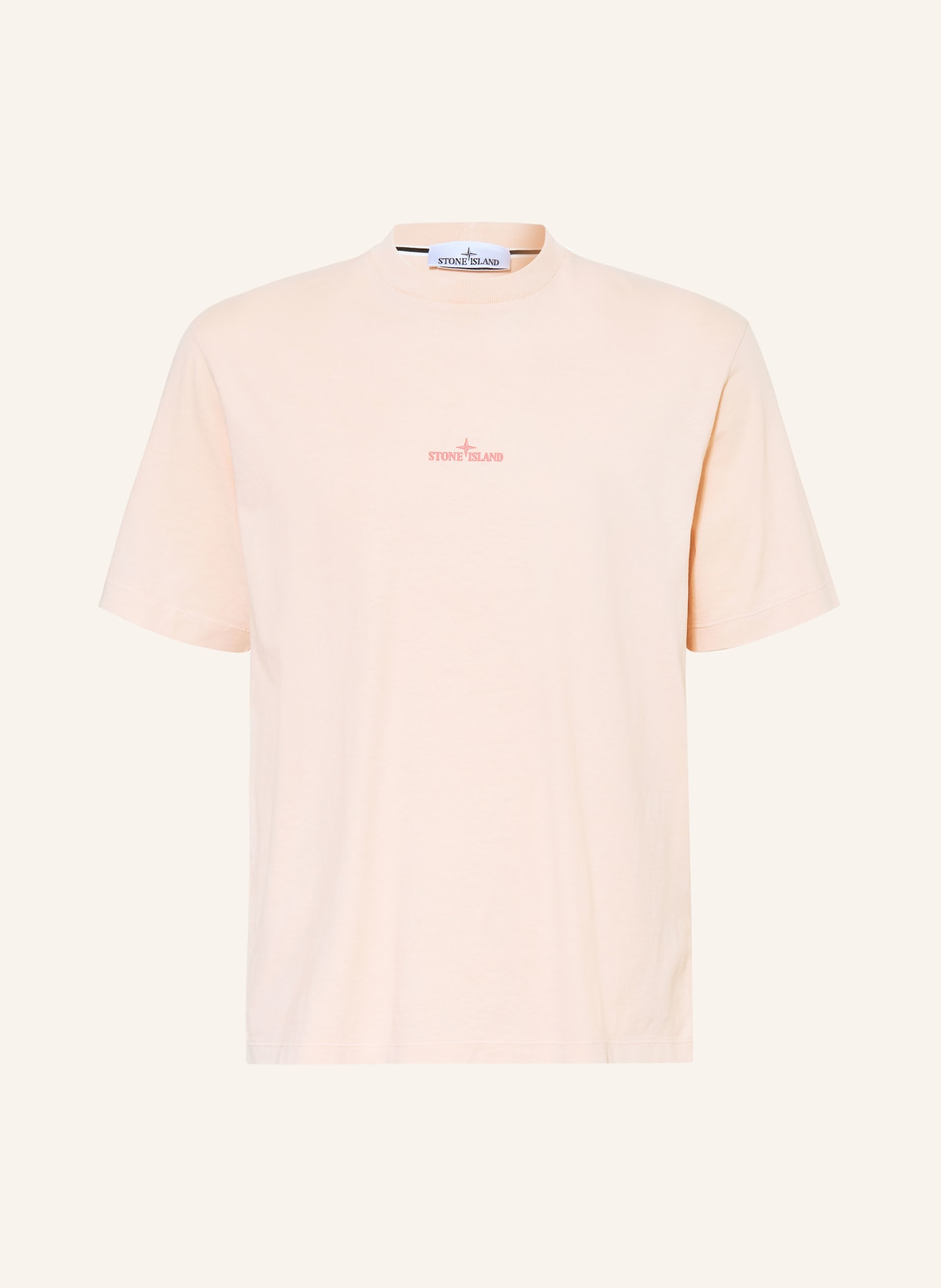 STONE ISLAND T-Shirt: ROSÉ