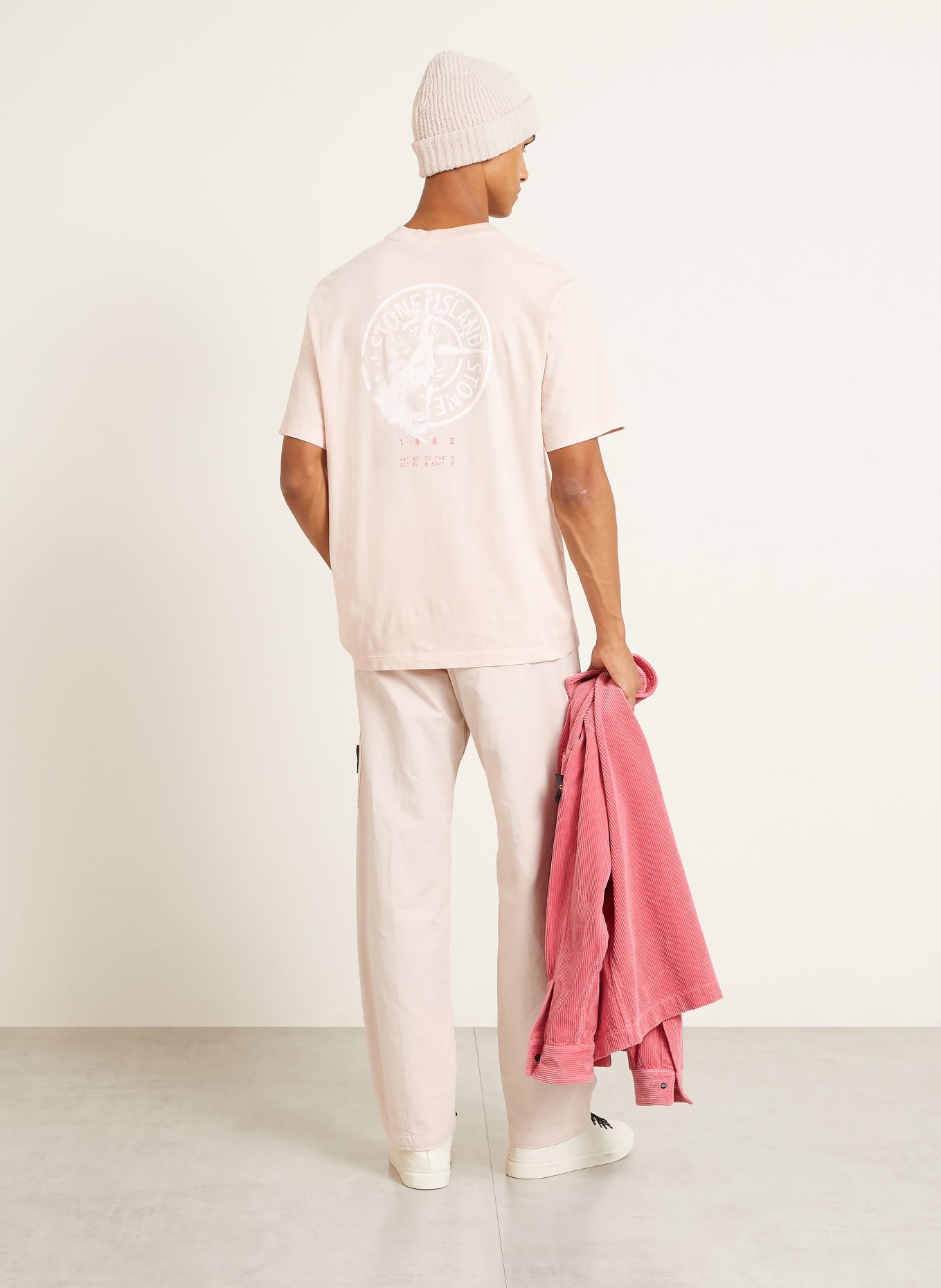 STONE ISLAND Tričko: RŮŽOVÁ