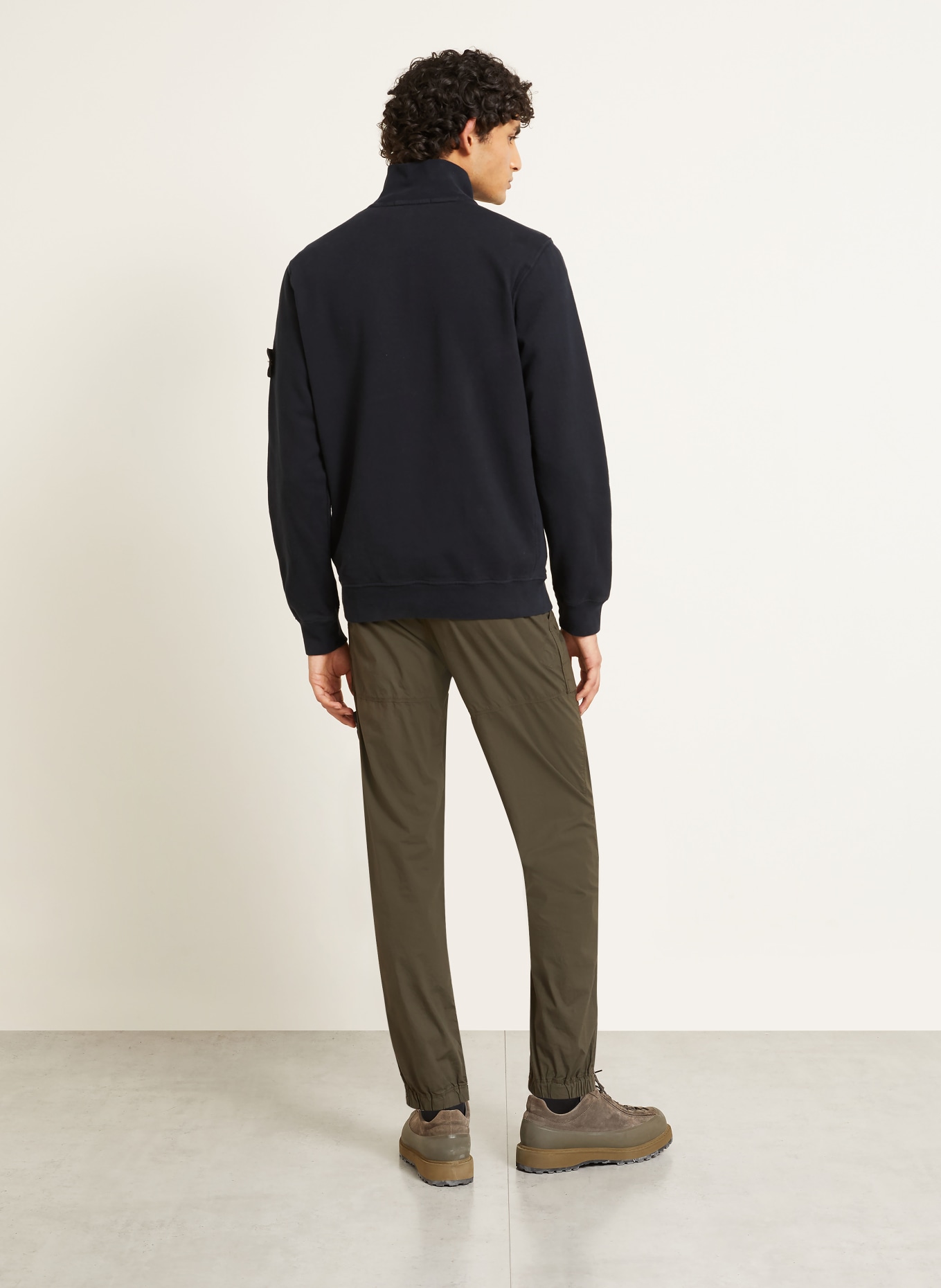 STONE ISLAND Sweat-Troyer: DUNKELBLAU