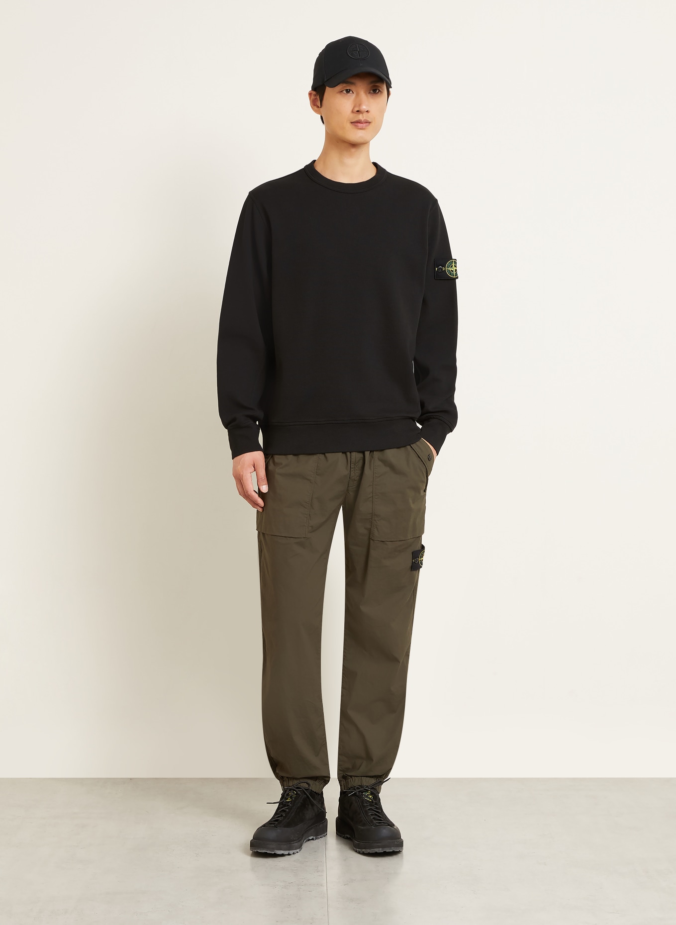 STONE ISLAND Sweatshirt: SORT