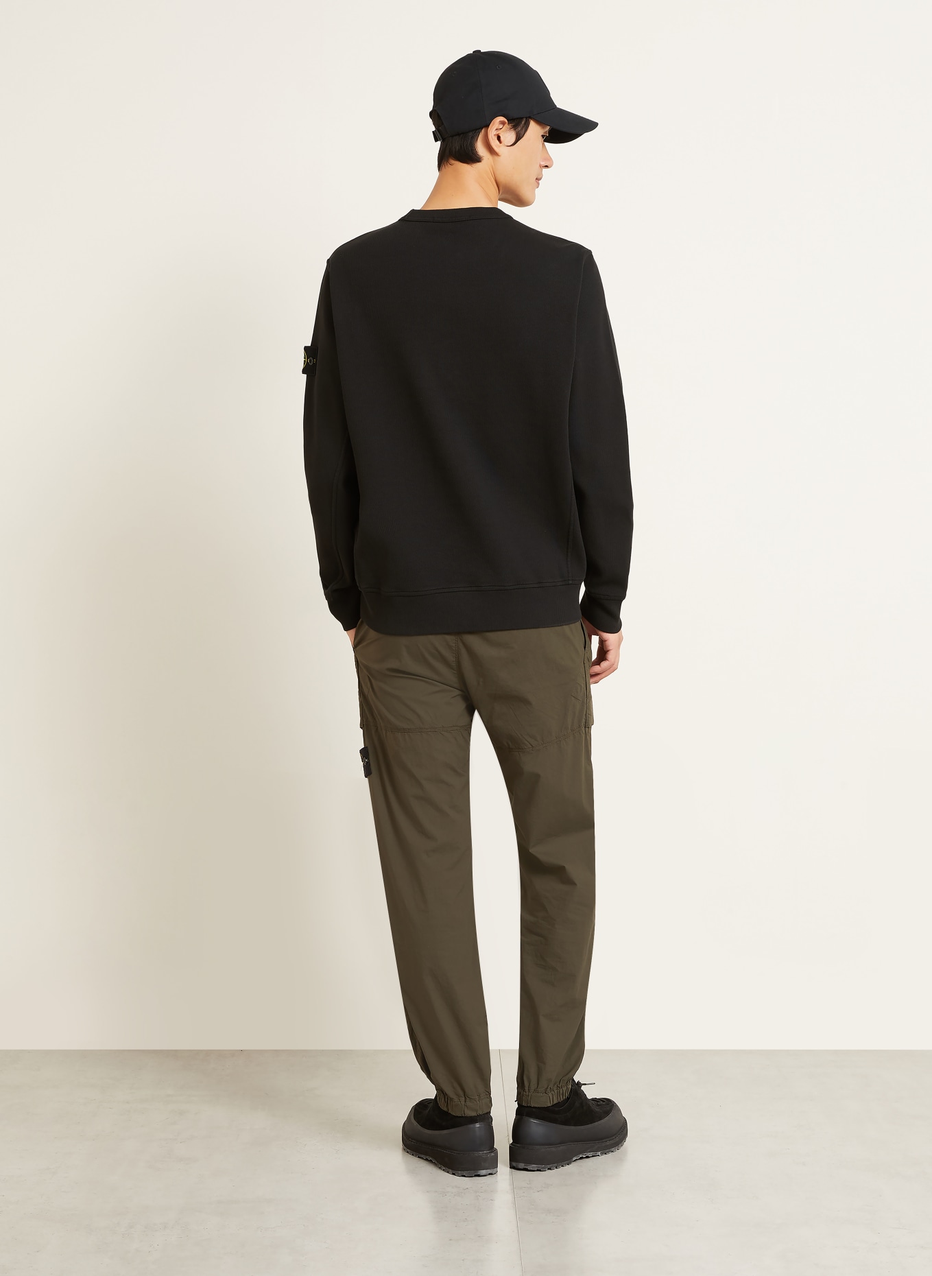 STONE ISLAND Sweatshirt: SORT