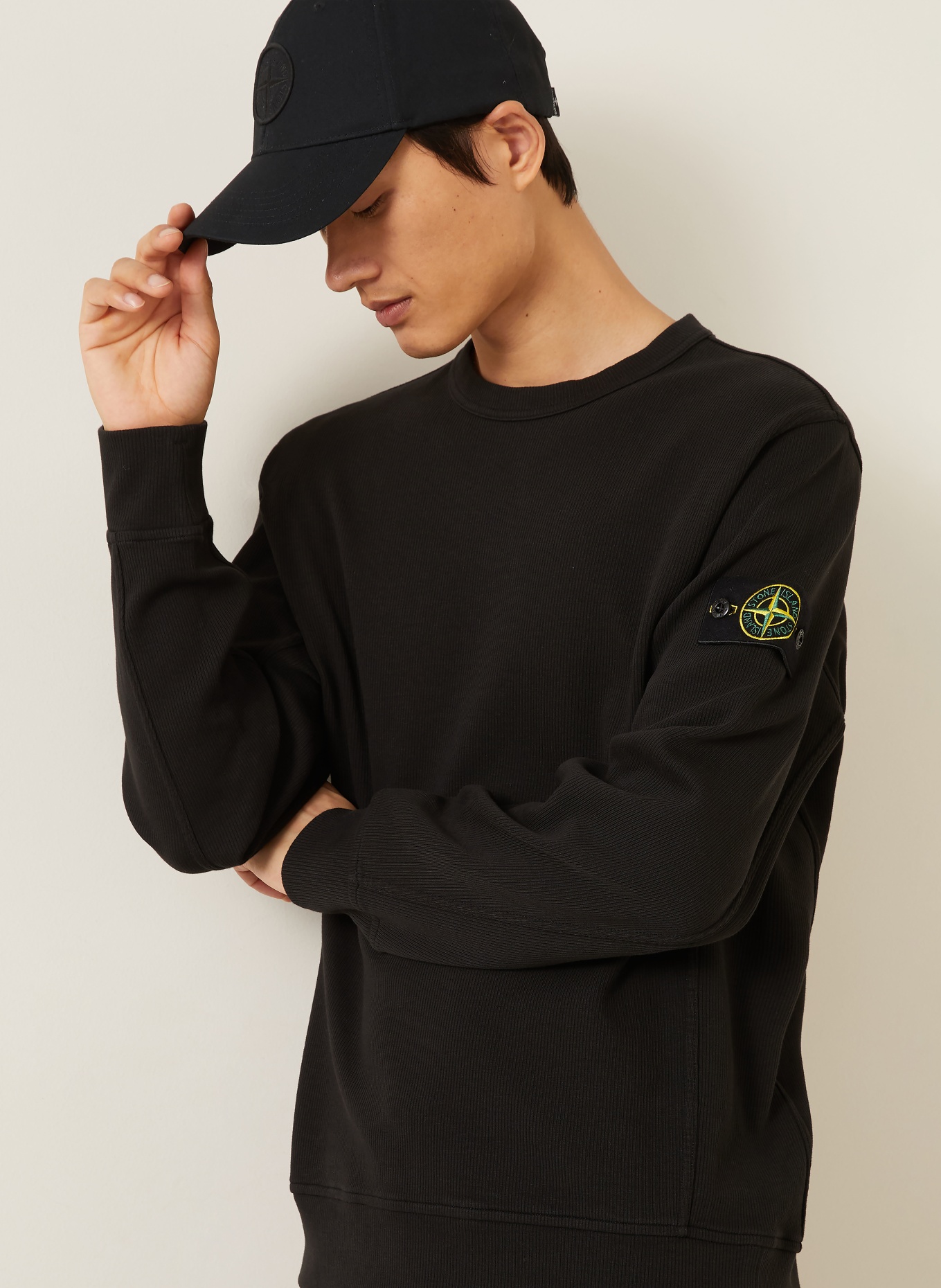 STONE ISLAND Sweatshirt: SORT