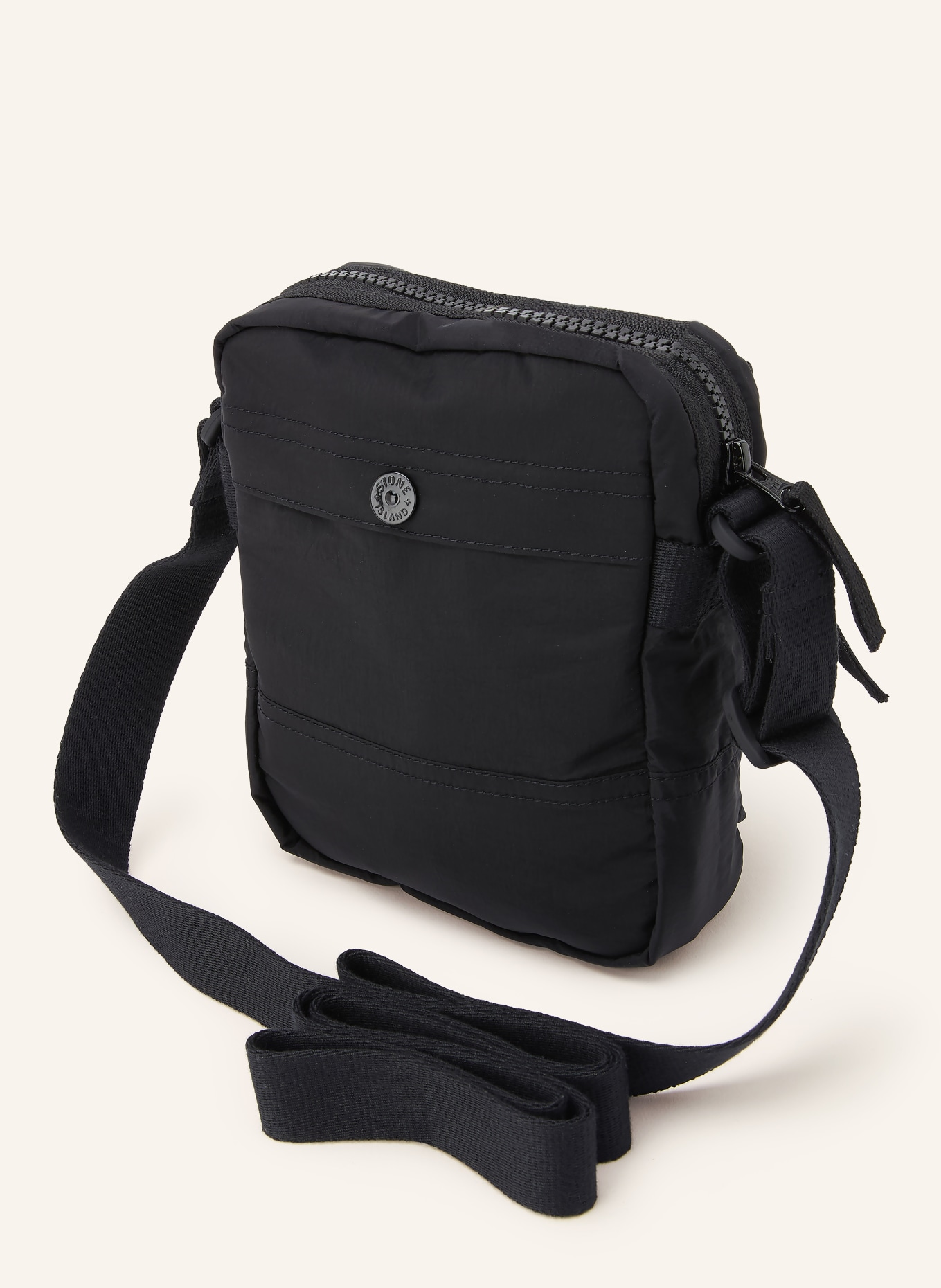 STONE ISLAND Kabelka přes rameno: ČERNÁ