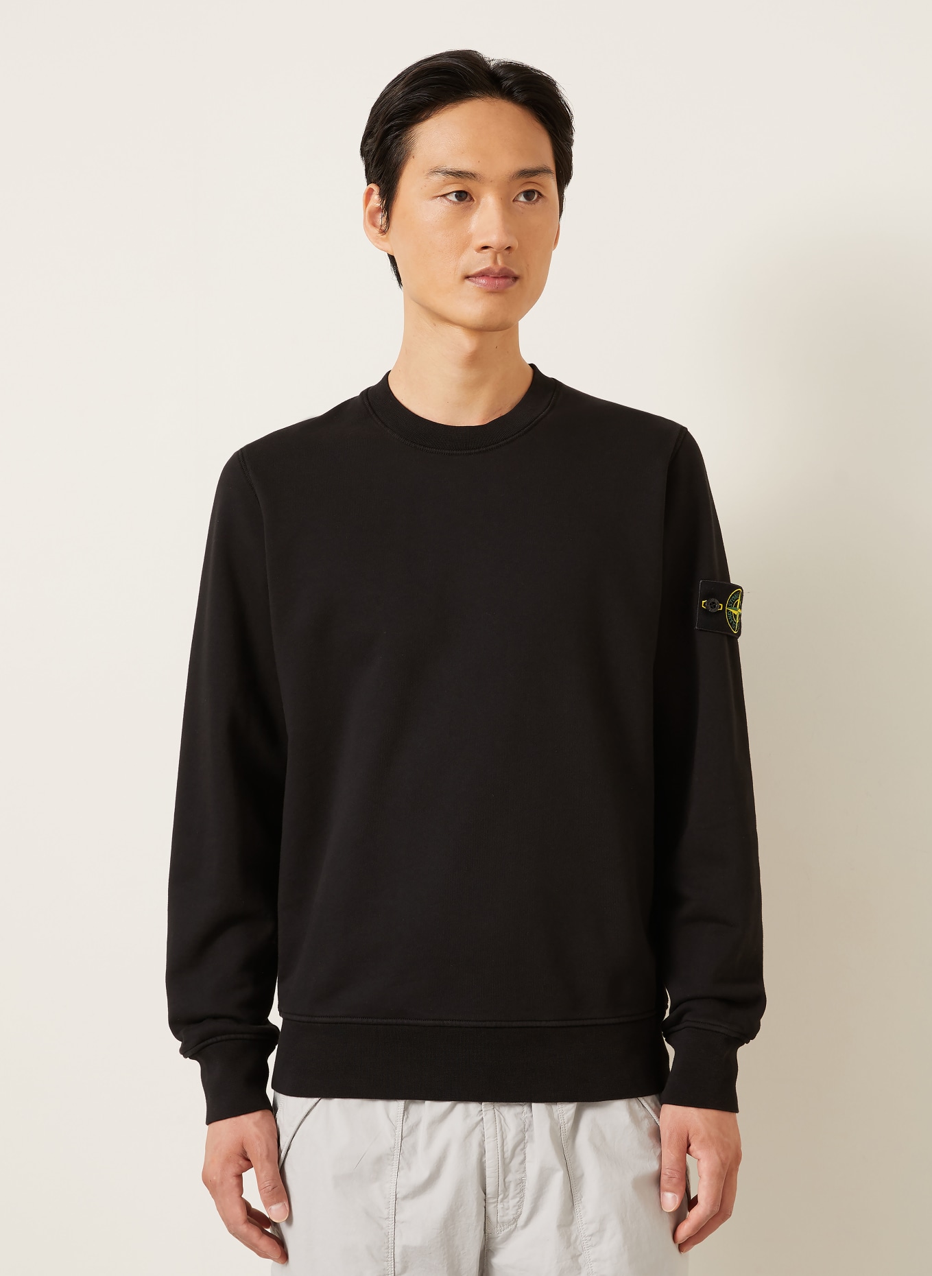 STONE ISLAND Sweatshirt: NOIR