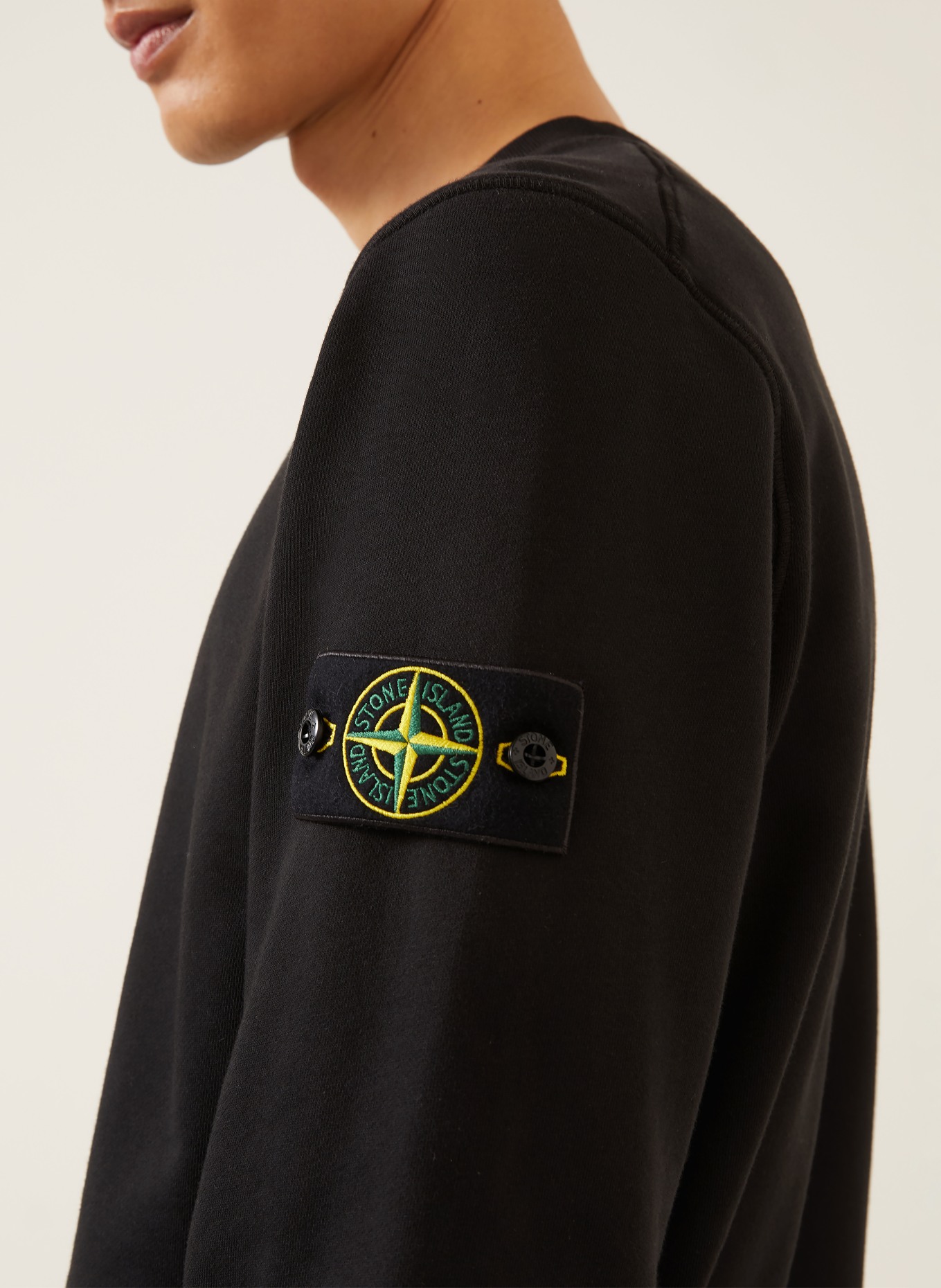 STONE ISLAND Sweatshirt: NOIR