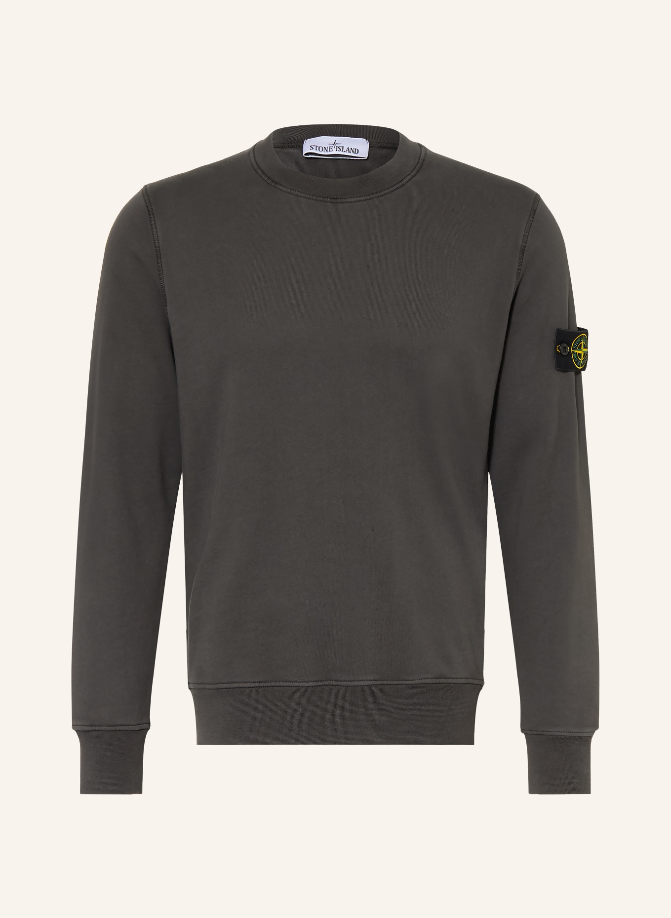STONE ISLAND Sweatshirt: DUNKELGRAU