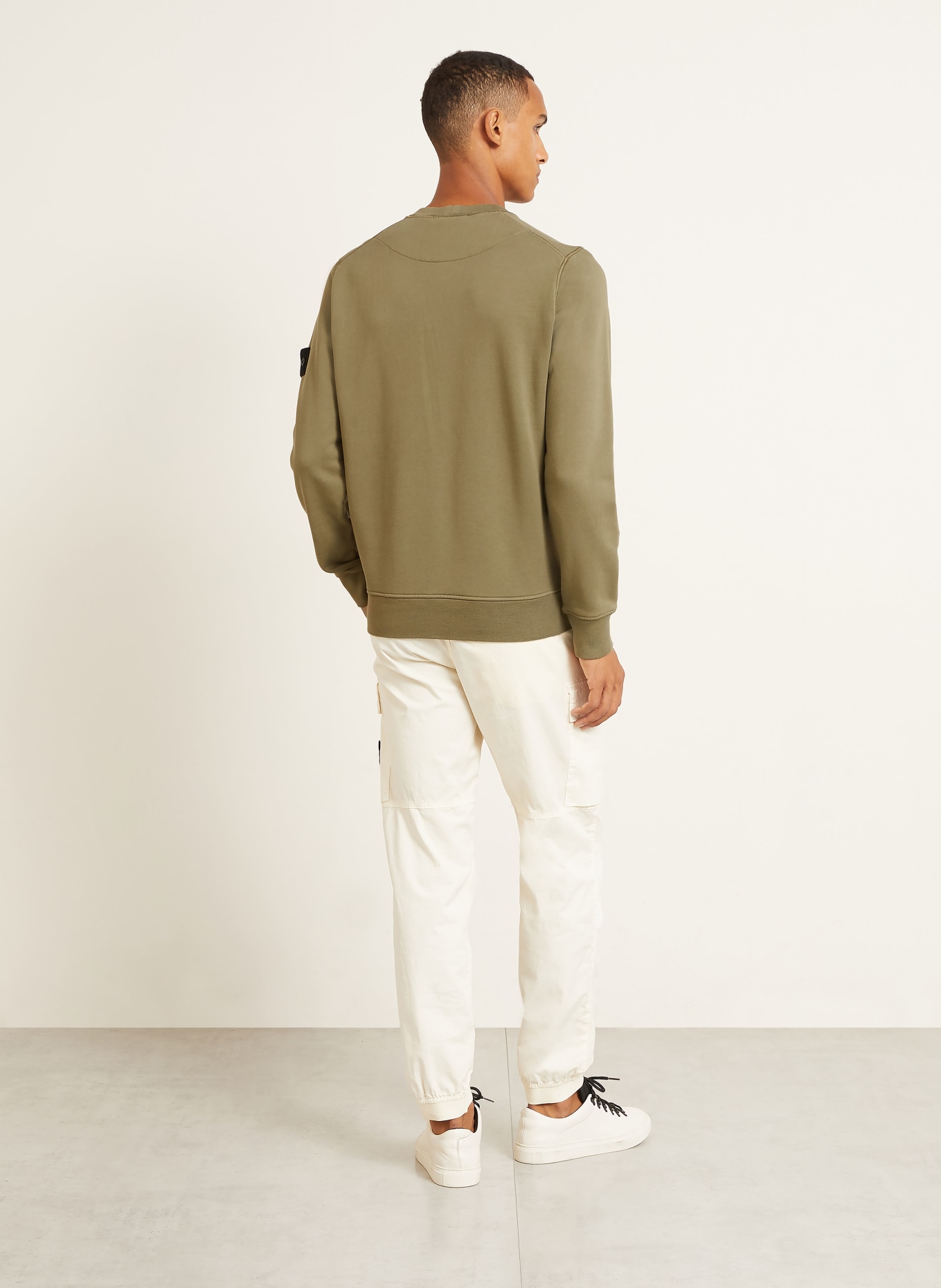 STONE ISLAND Sweatshirt: OLIVE