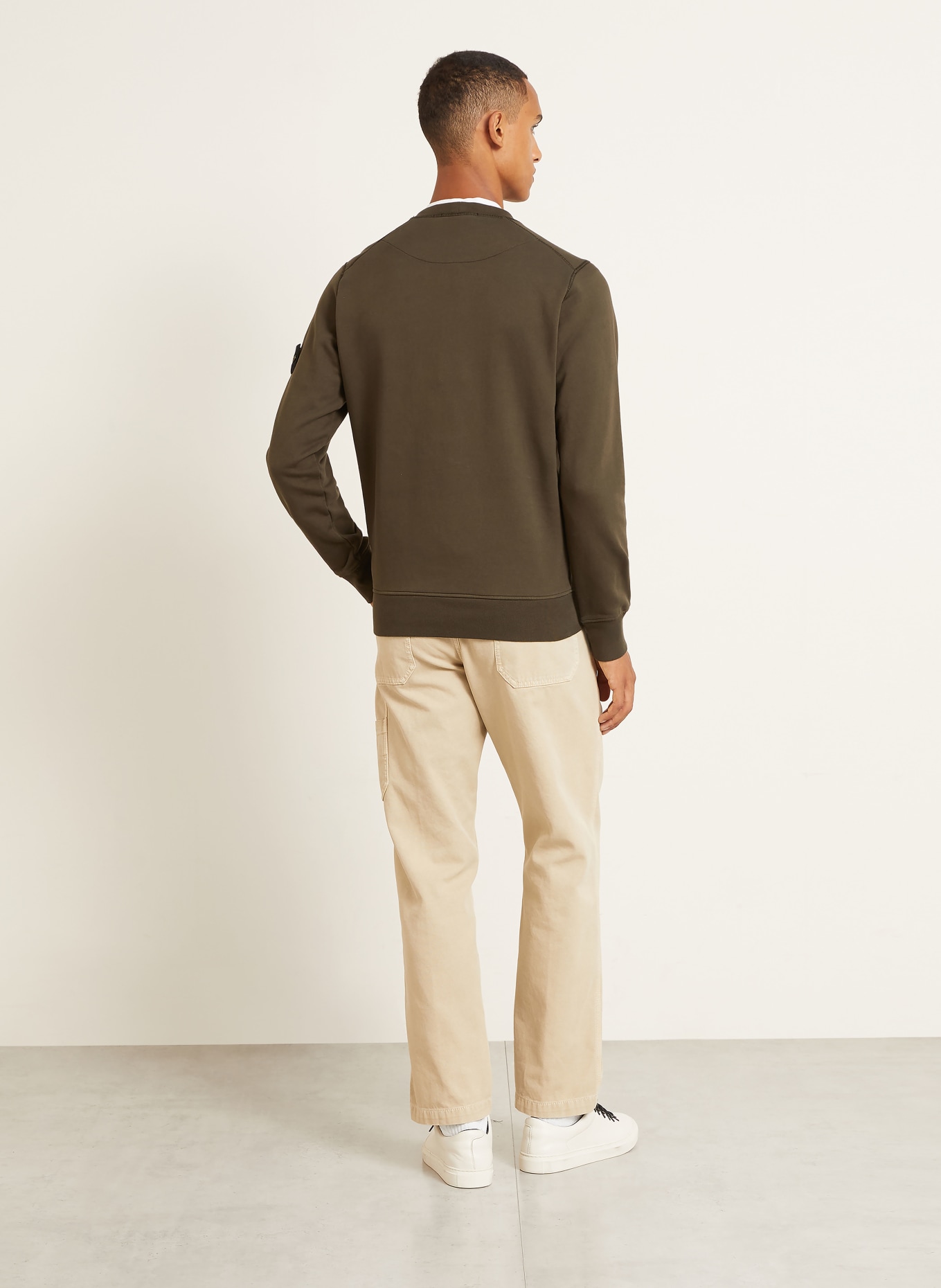 STONE ISLAND Sweatshirt: DARK BROWN
