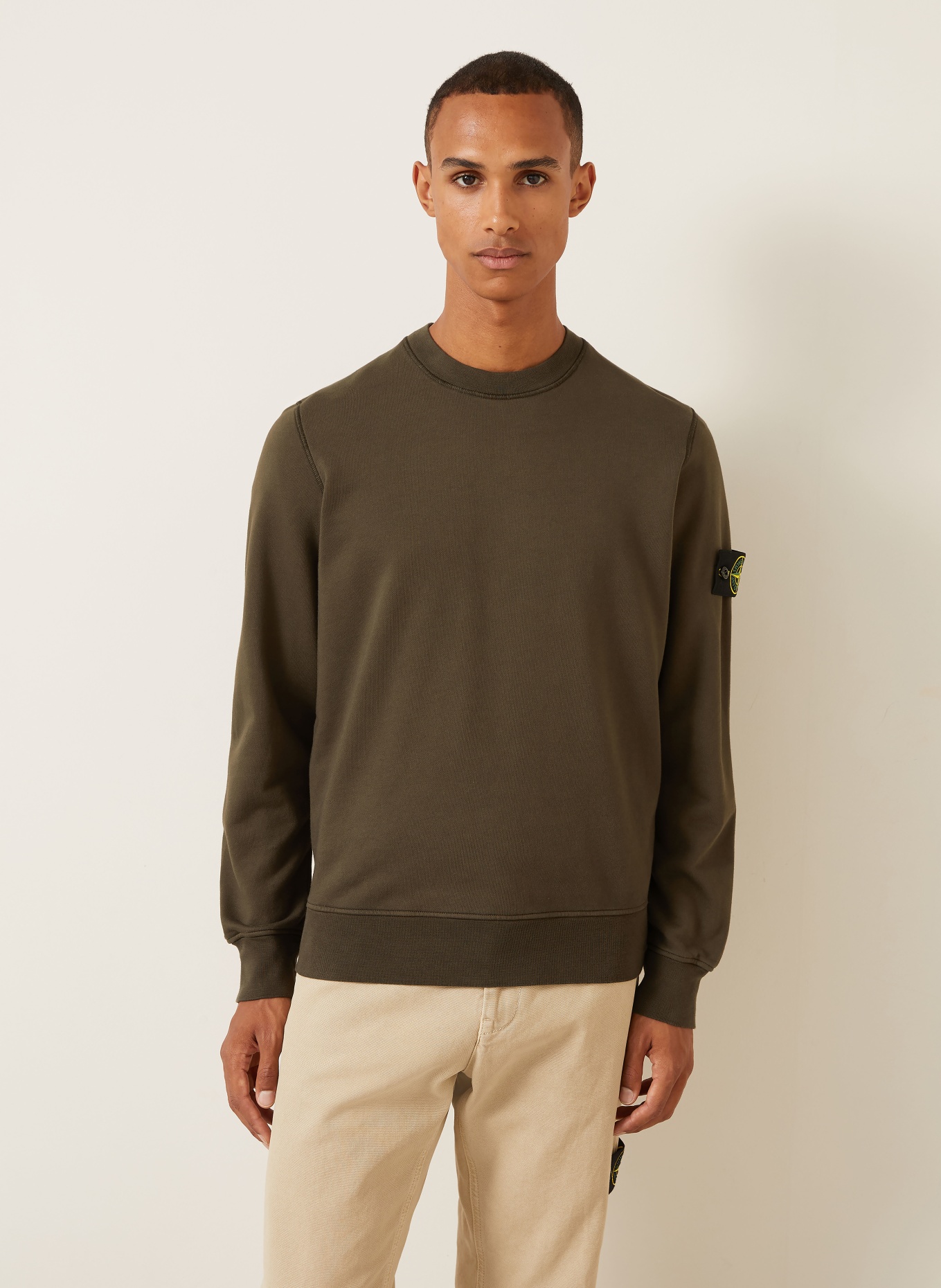 STONE ISLAND Sweatshirt: DARK BROWN