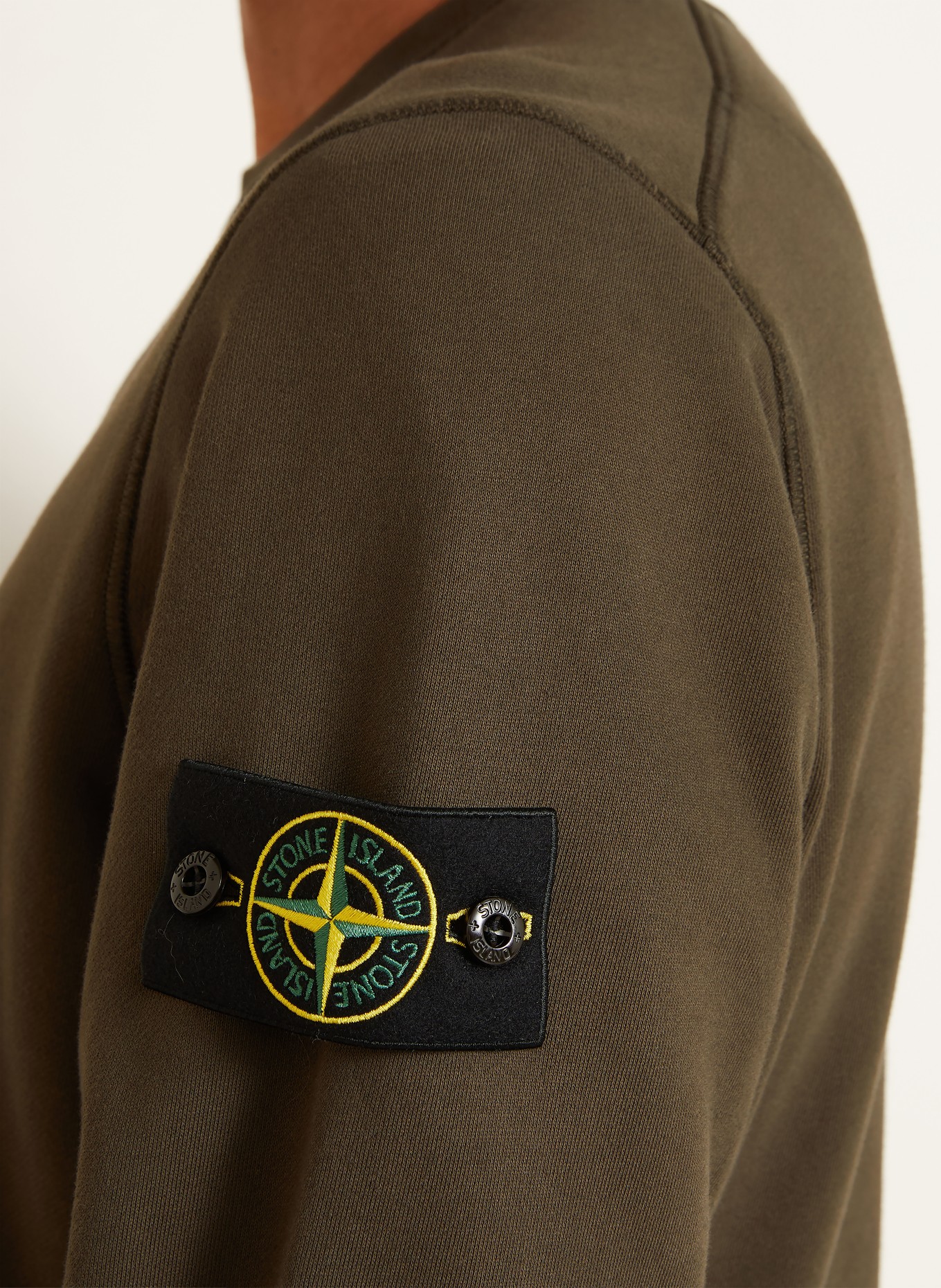 STONE ISLAND Sweatshirt: DARK BROWN