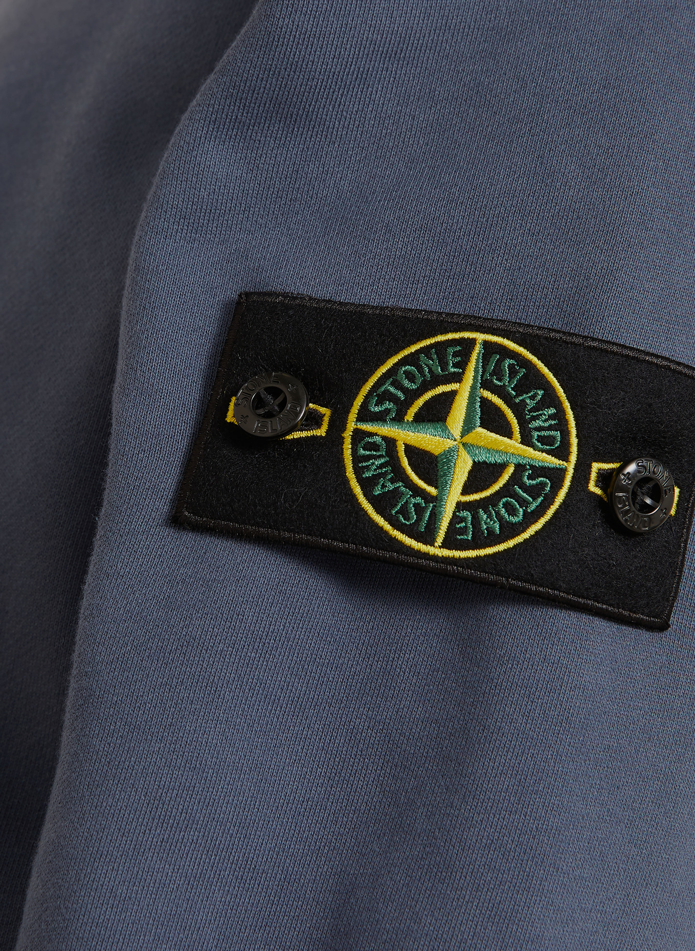 STONE ISLAND Sweatshirt: BLÅGRÅ
