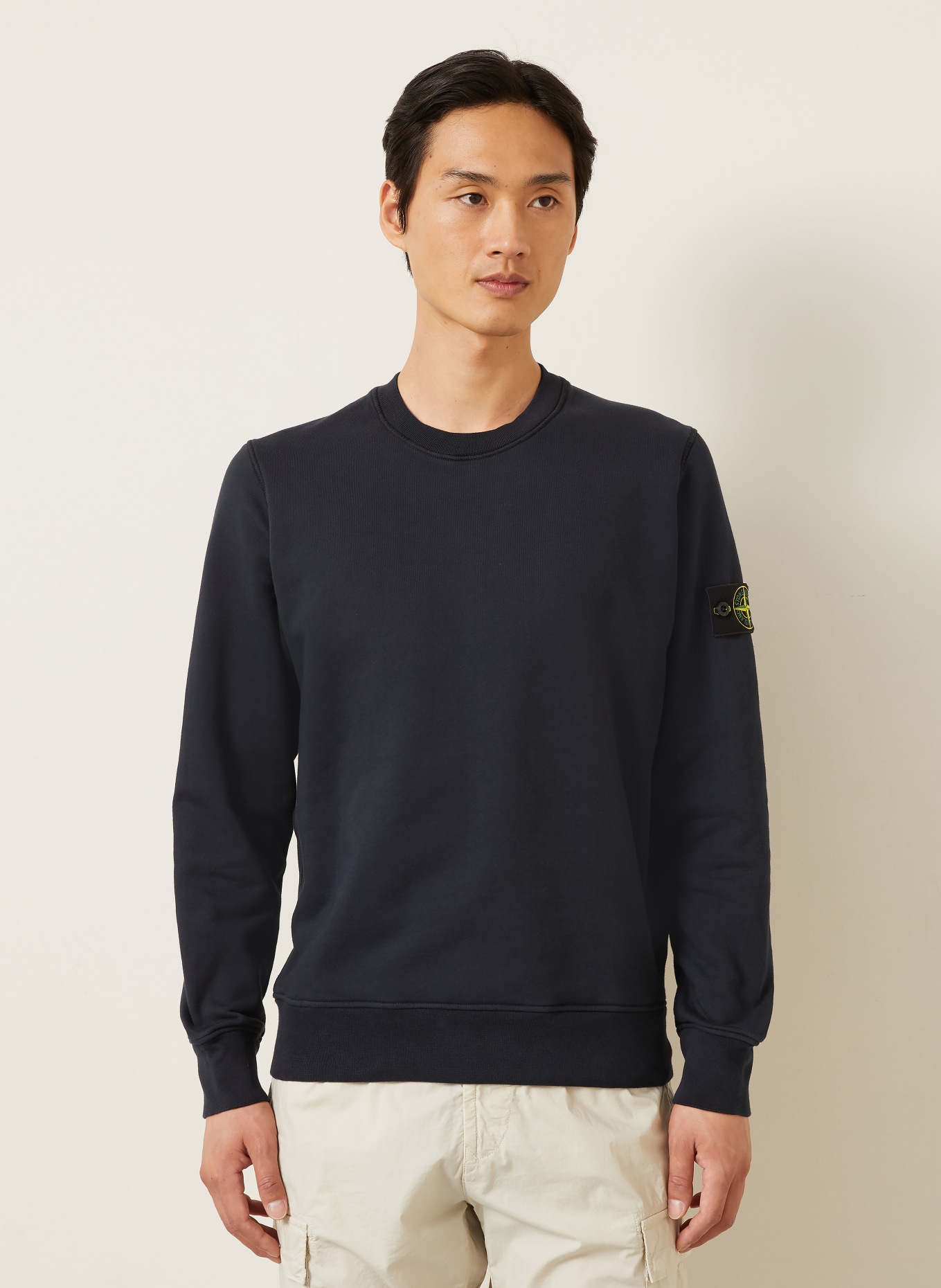 STONE ISLAND Sweatshirt: MØRKEBLÅ