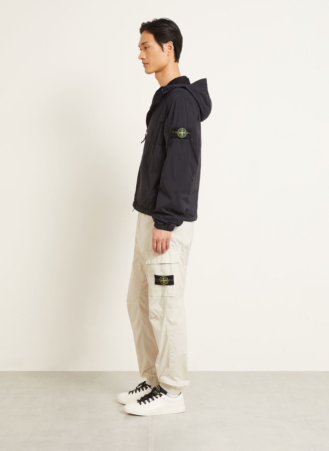 STONE ISLAND Jacket: DARK BLUE