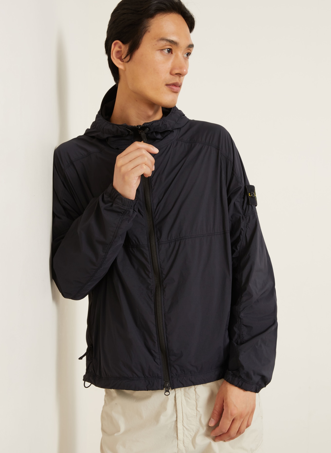 STONE ISLAND Jacket: DARK BLUE