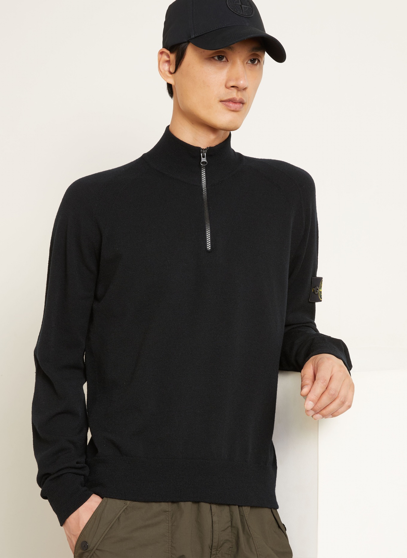 STONE ISLAND Troyer: SCHWARZ