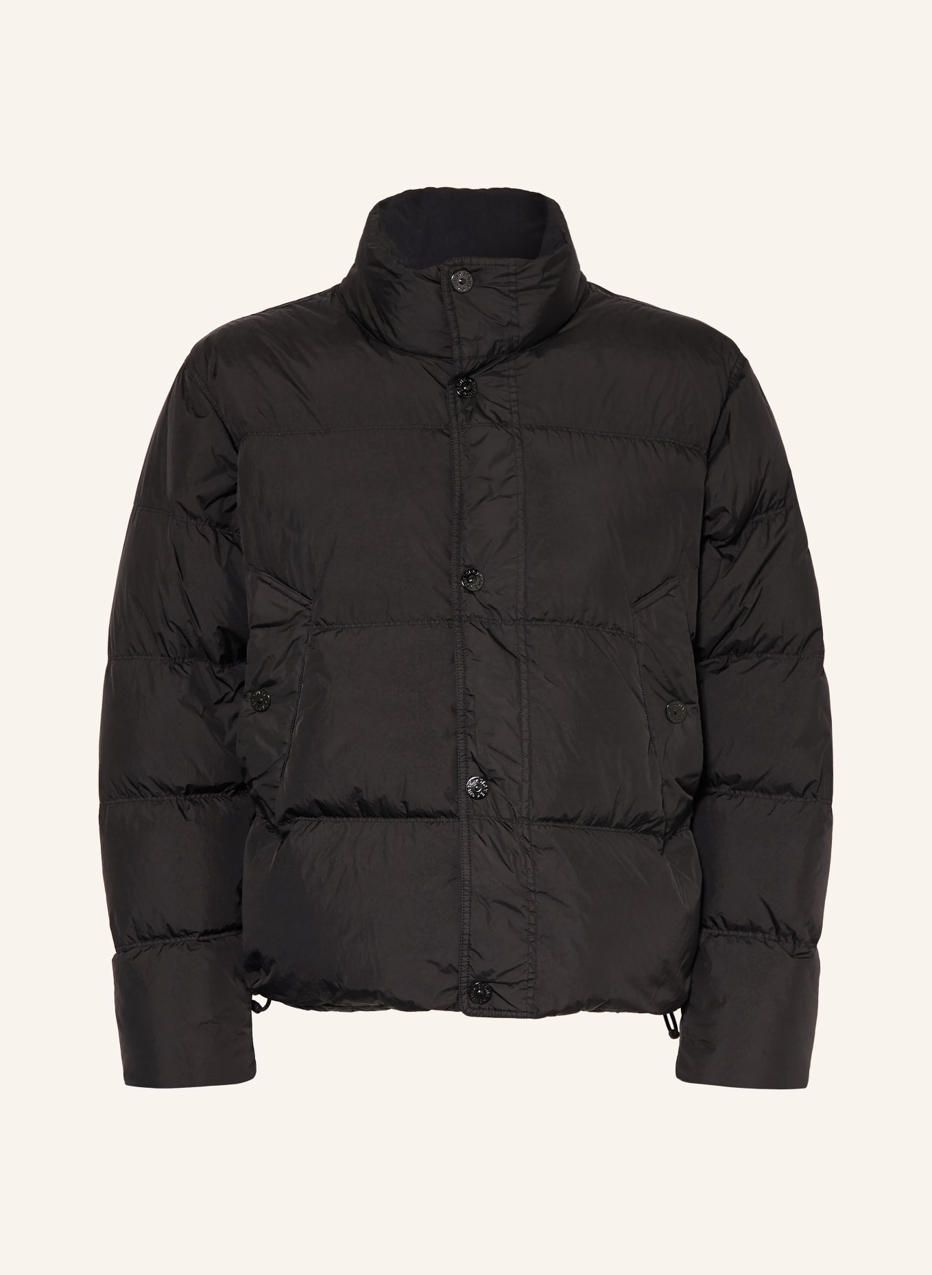 STONE ISLAND Jachetă din puf: NEGRU