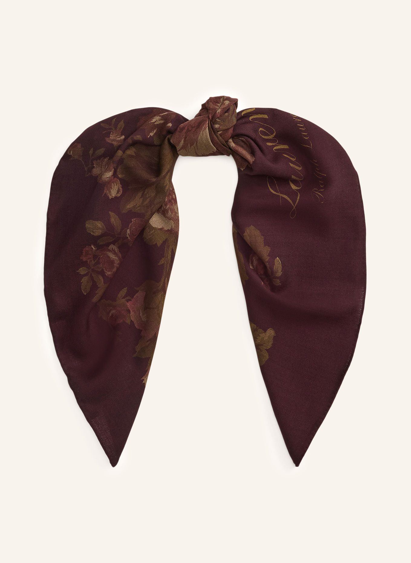 LAUREN RALPH LAUREN Tuch: DUNKELBRAUN