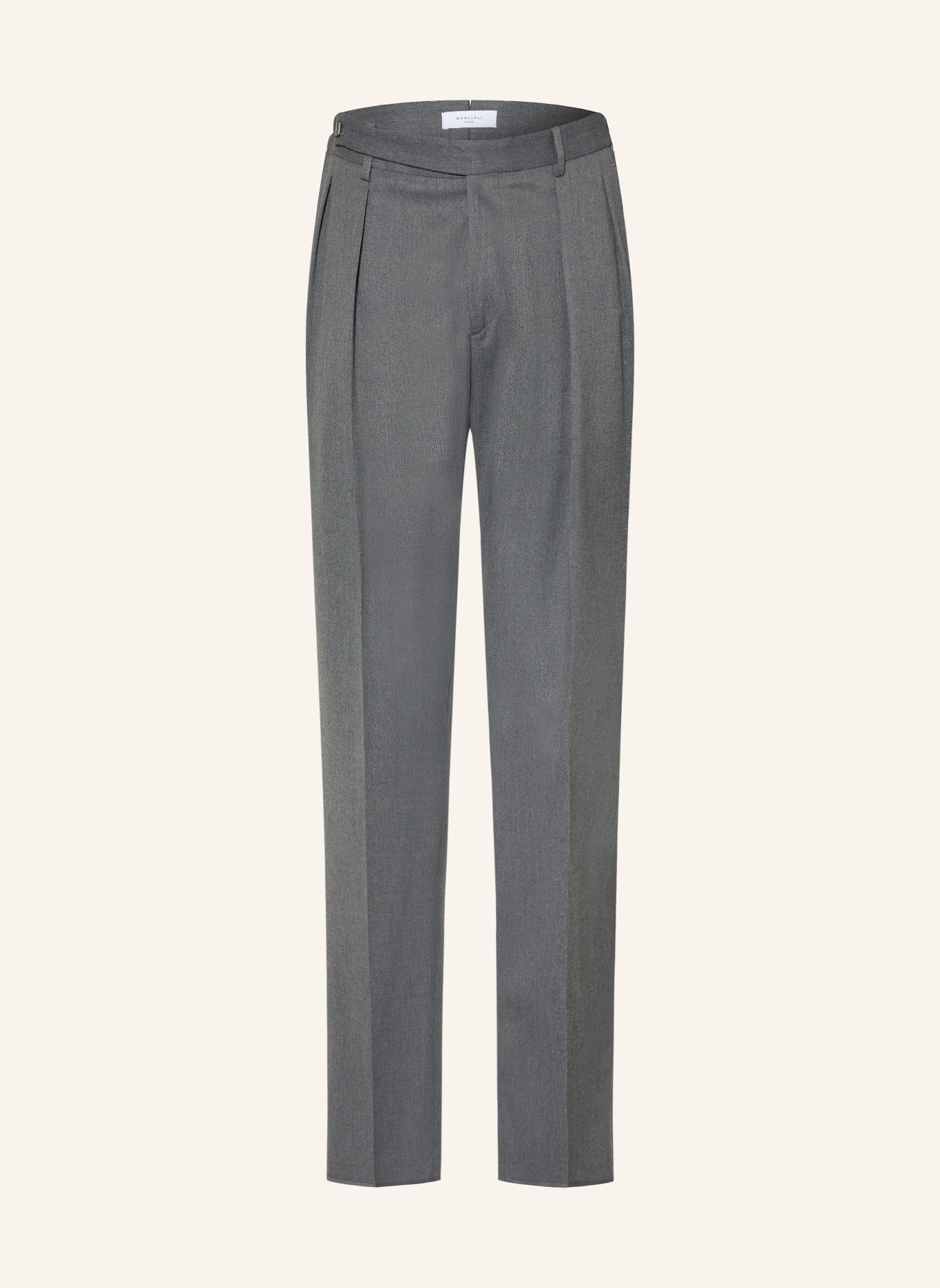 BOGLIOLI Chinosy o kroju slim fit: SZARY