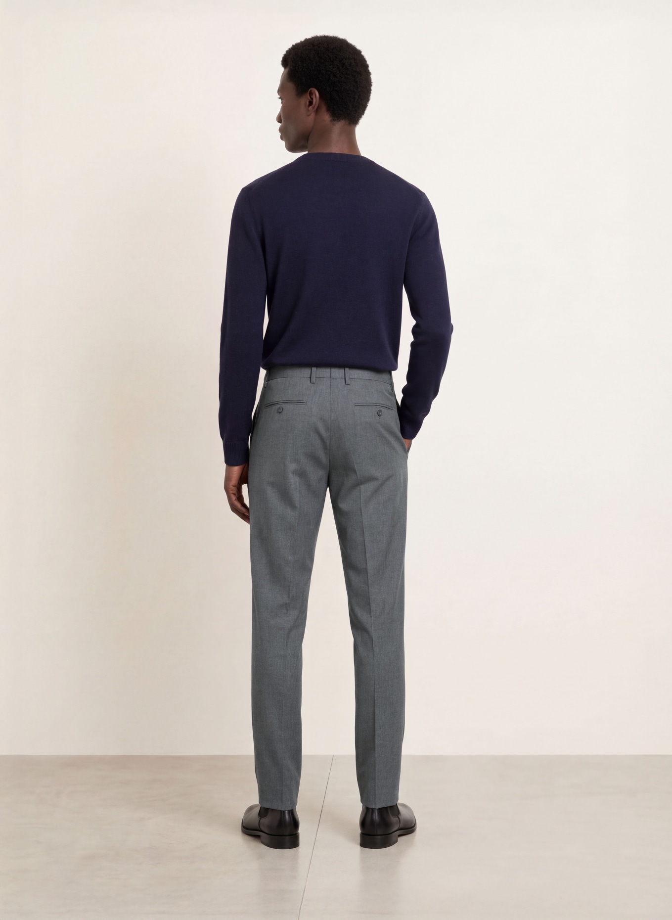 BOGLIOLI Chinosy o kroju slim fit: SZARY