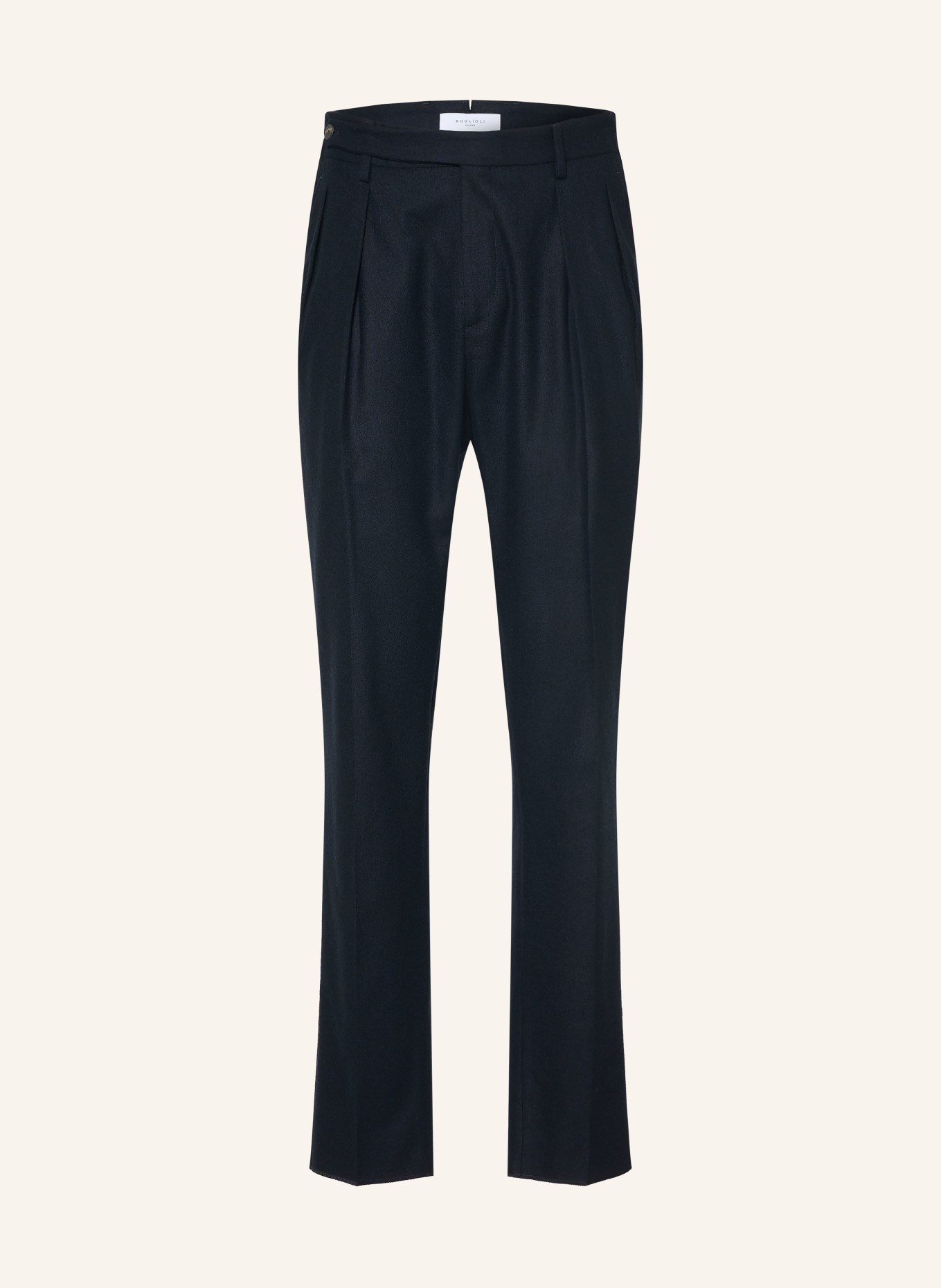 BOGLIOLI Slim-Fit Chinos: DARK BLUE