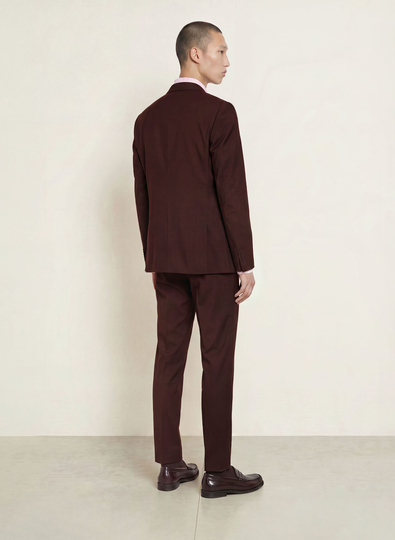 TIGER OF SWEDEN Veston de costume JUSTIN, coupe extra slim: 1Y9 Desert Plum