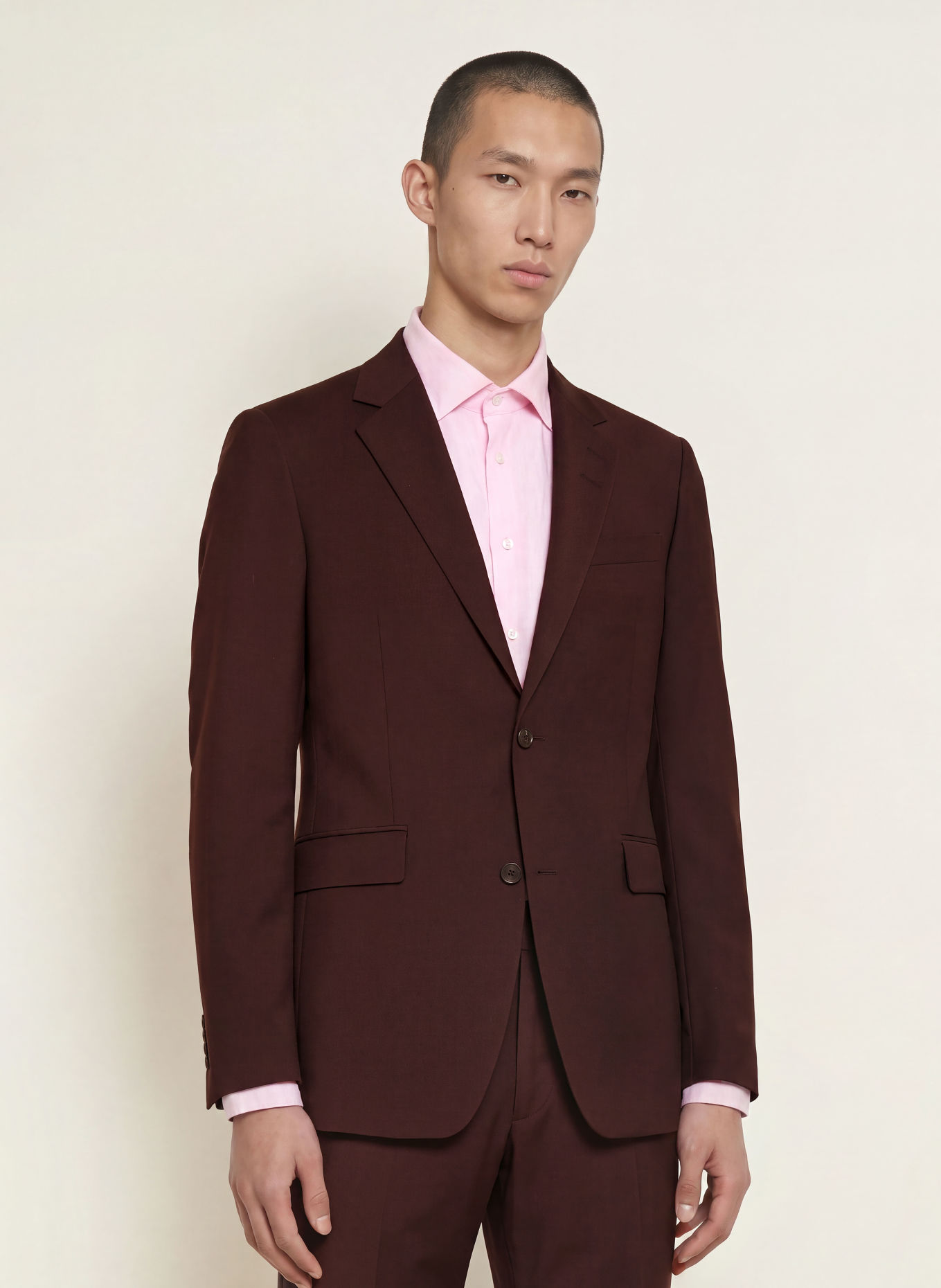 TIGER OF SWEDEN Veston de costume JUSTIN, coupe extra slim: 1Y9 Desert Plum
