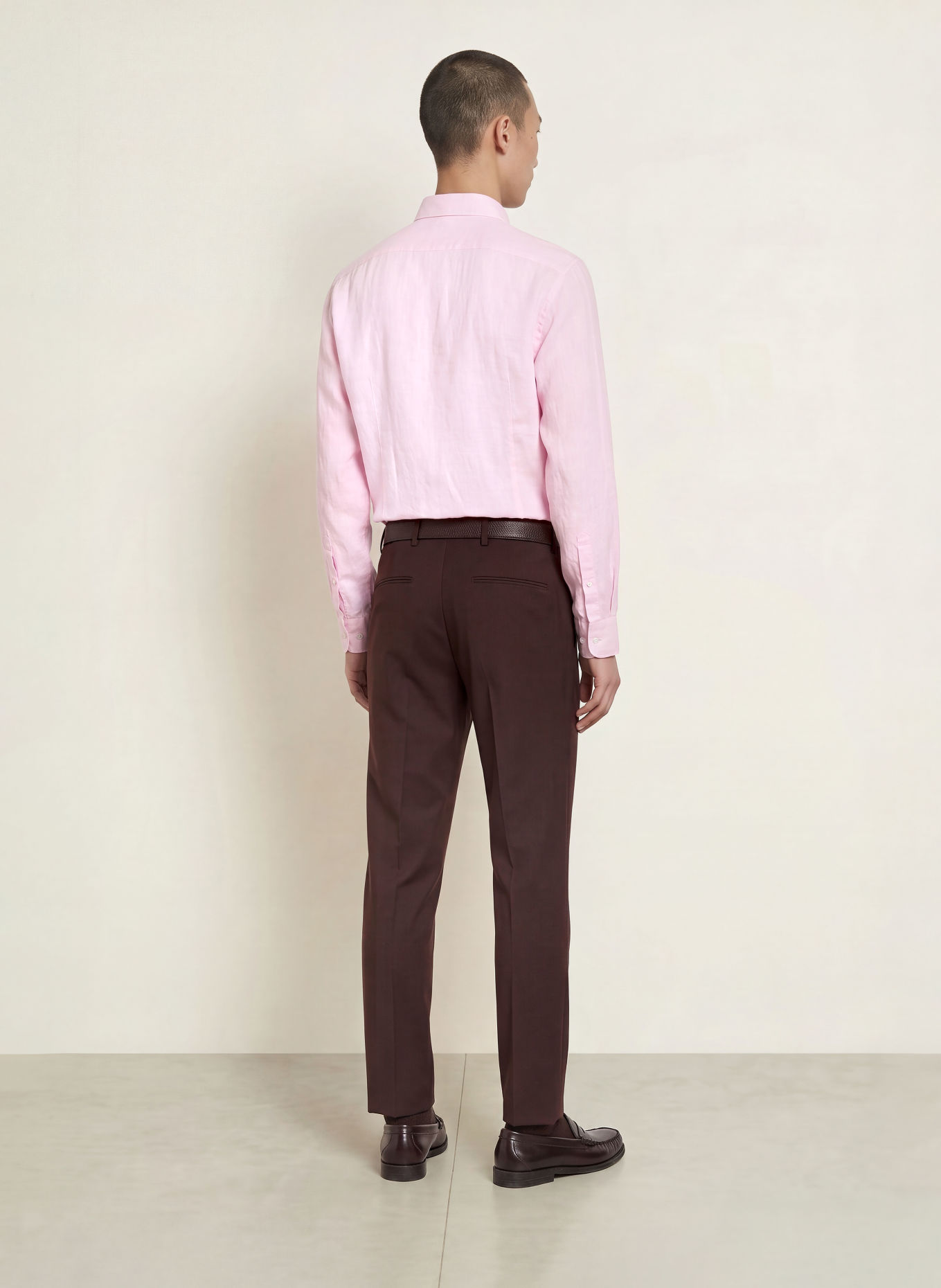 TIGER OF SWEDEN Pantalon de costume TENUTA Extra Slim Fit: 1Y9 Desert Plum